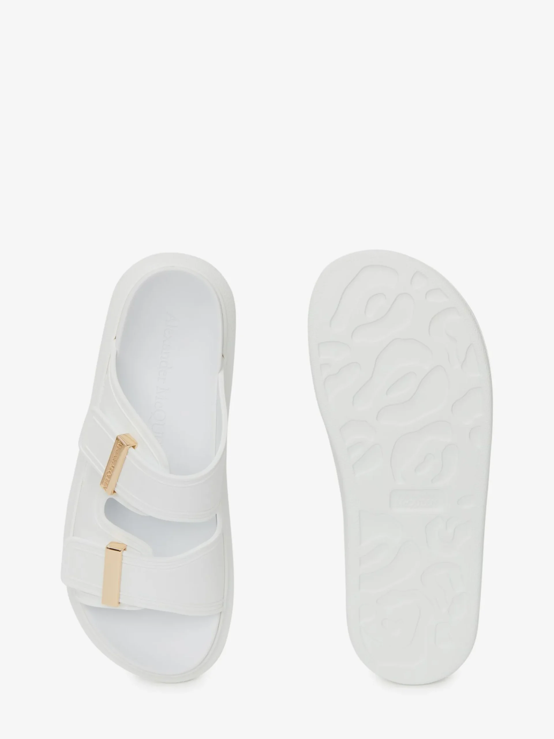 Discount Alexander McQueen Women's Hybrid Slide in Ivory