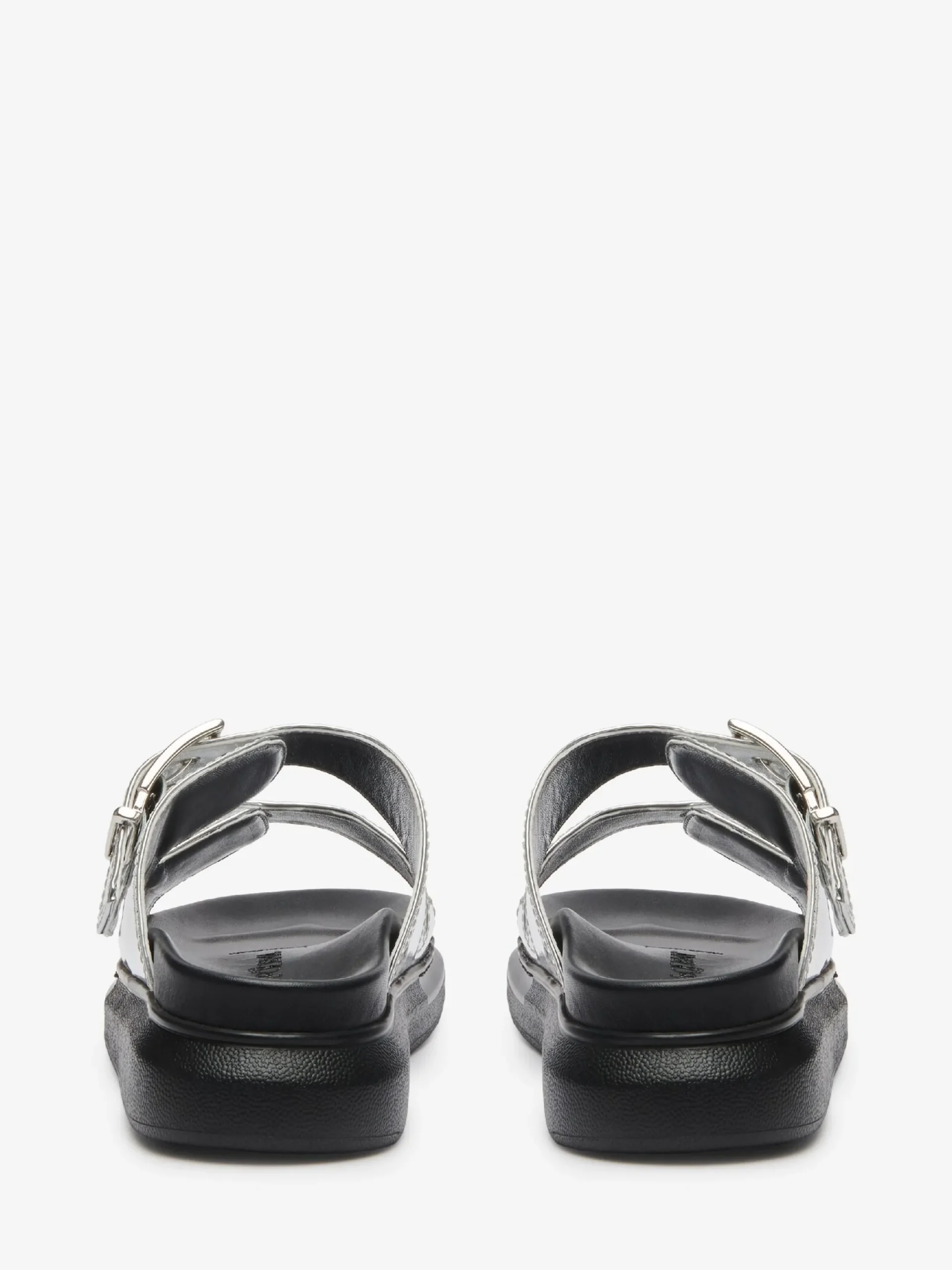 Best Alexander McQueen Women's Hybrid Slide in Silver