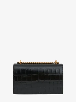Best Sale Alexander McQueen Women's Jewelled Satchel in Black