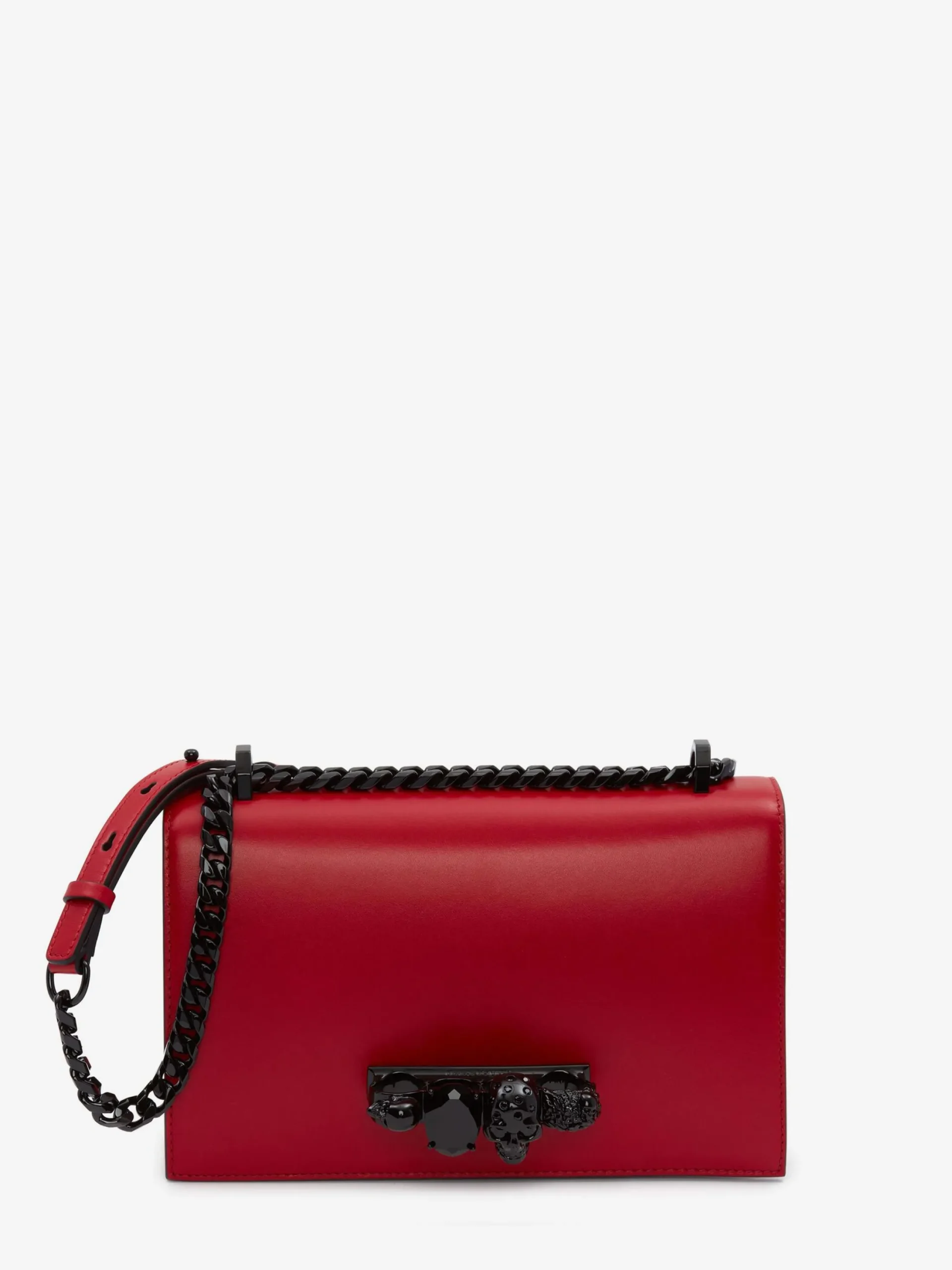 Best Alexander McQueen Women's Jewelled Satchel in Red