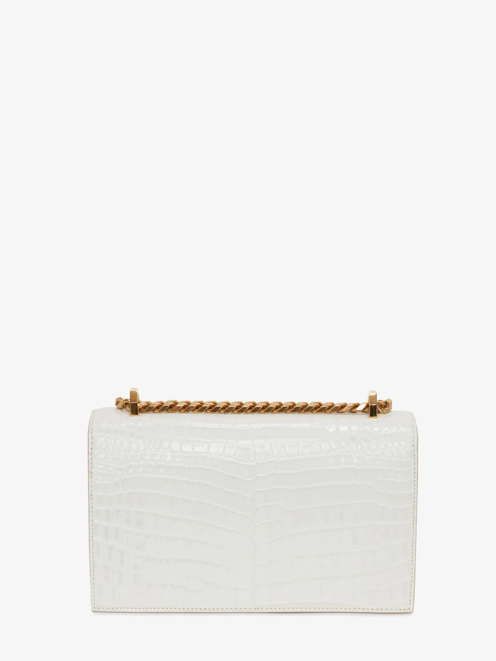 Cheap Alexander McQueen Women's Jewelled Satchel in Deep Ivory