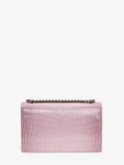 Hot Alexander McQueen Women's Jewelled Satchel in Antique Pink