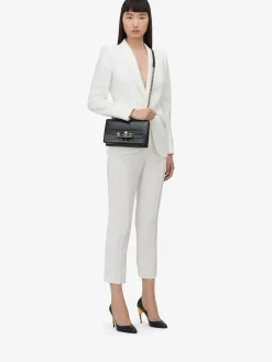Hot Alexander McQueen Women's Jewelled Satchel in Black