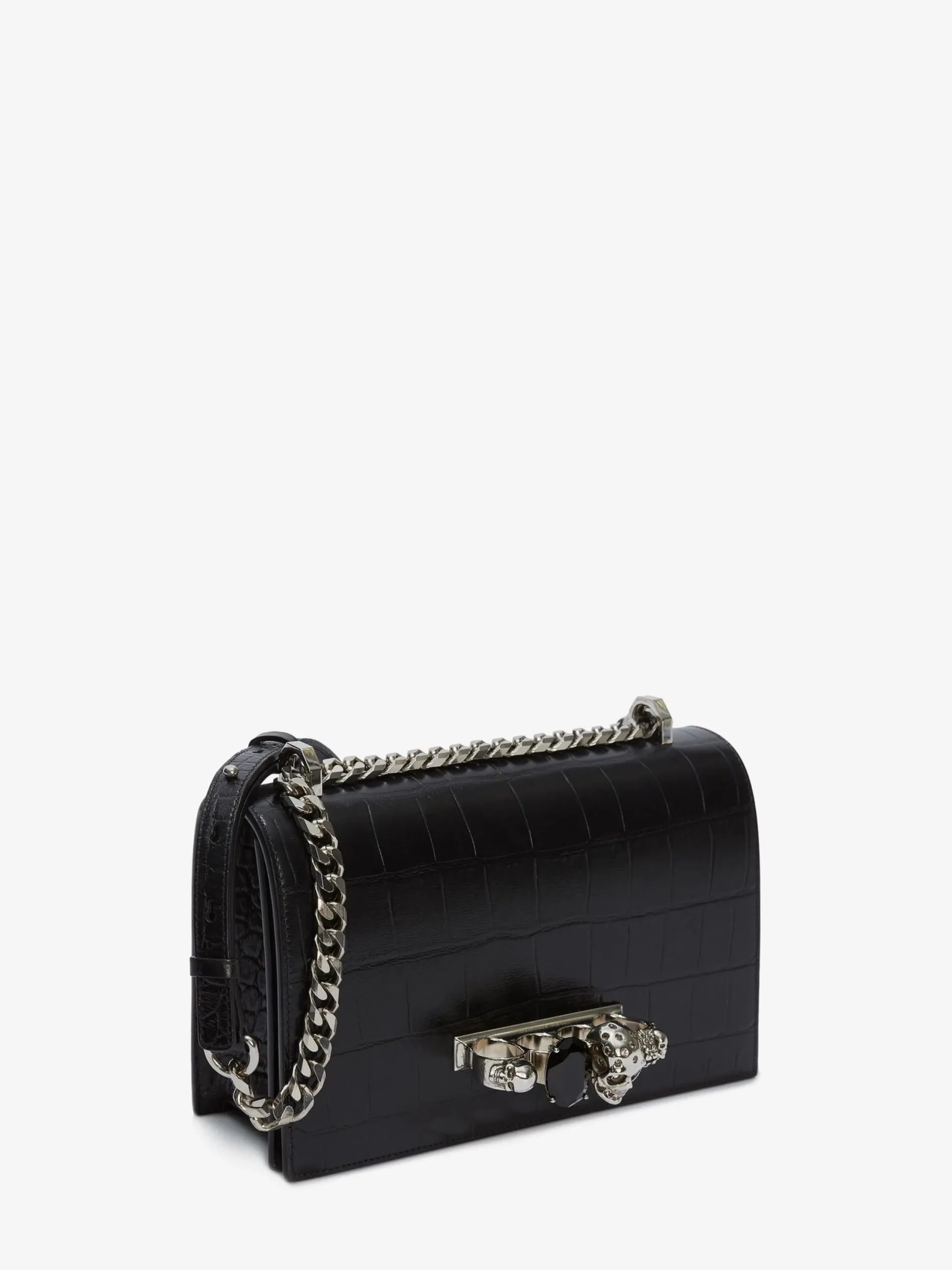 Hot Alexander McQueen Women's Jewelled Satchel in Black
