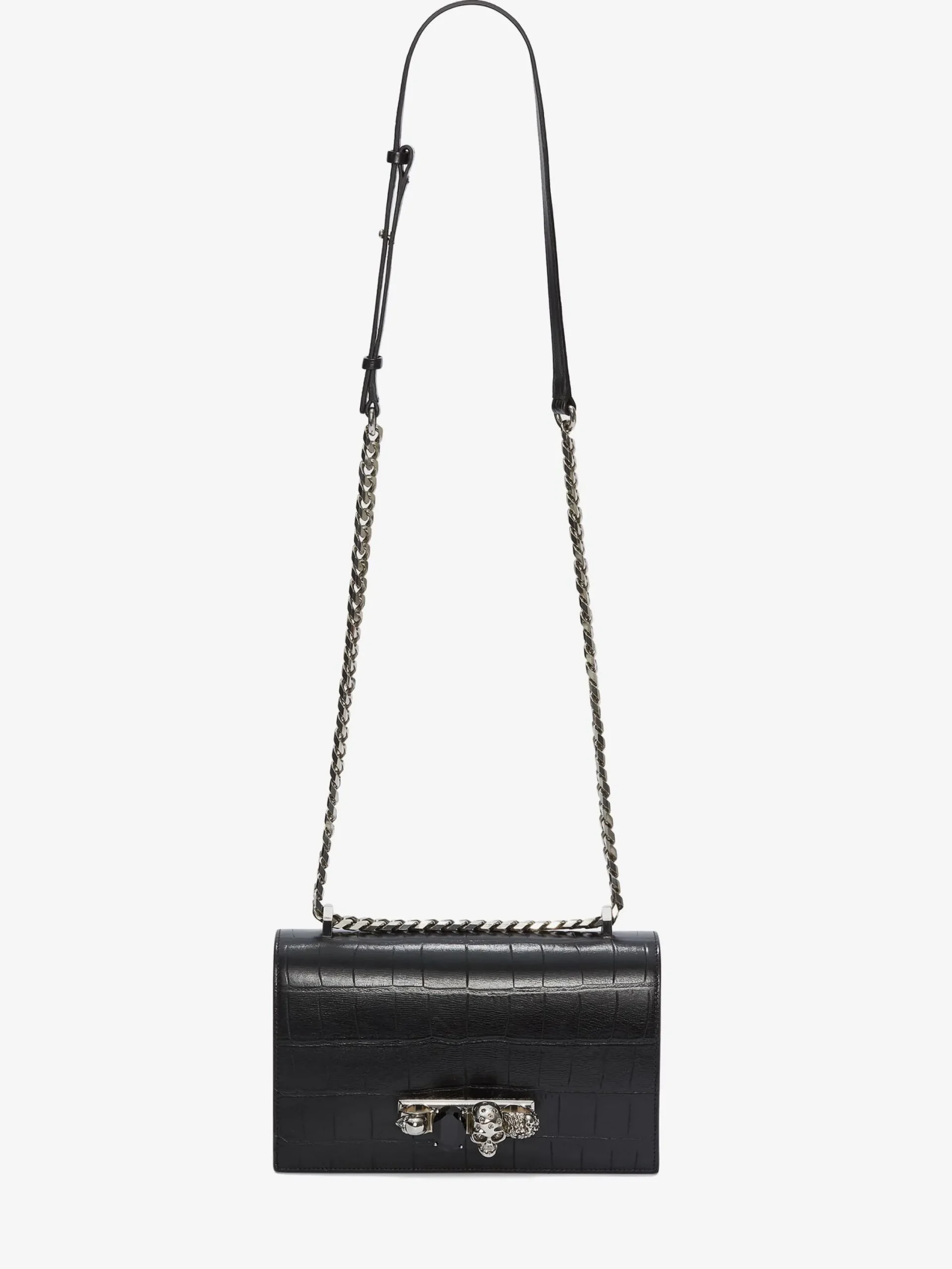 Hot Alexander McQueen Women's Jewelled Satchel in Black