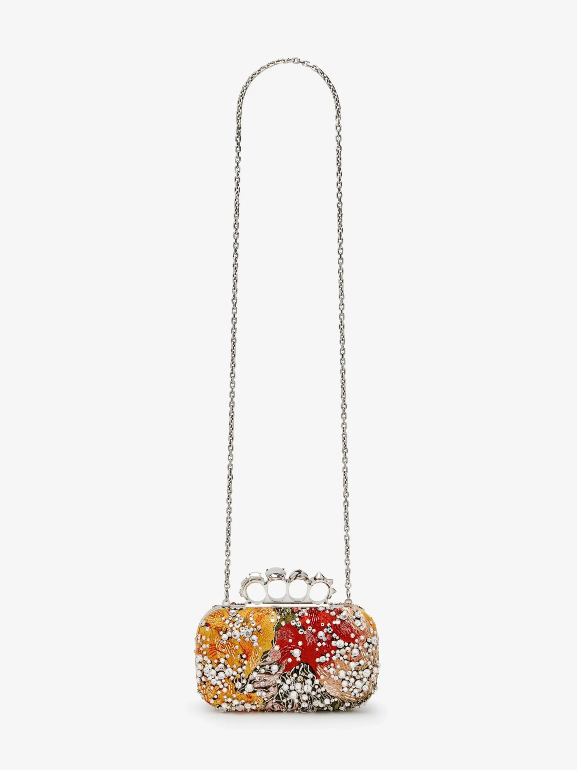Flash Sale Alexander McQueen Women's Knuckle Clutch in Multicolor