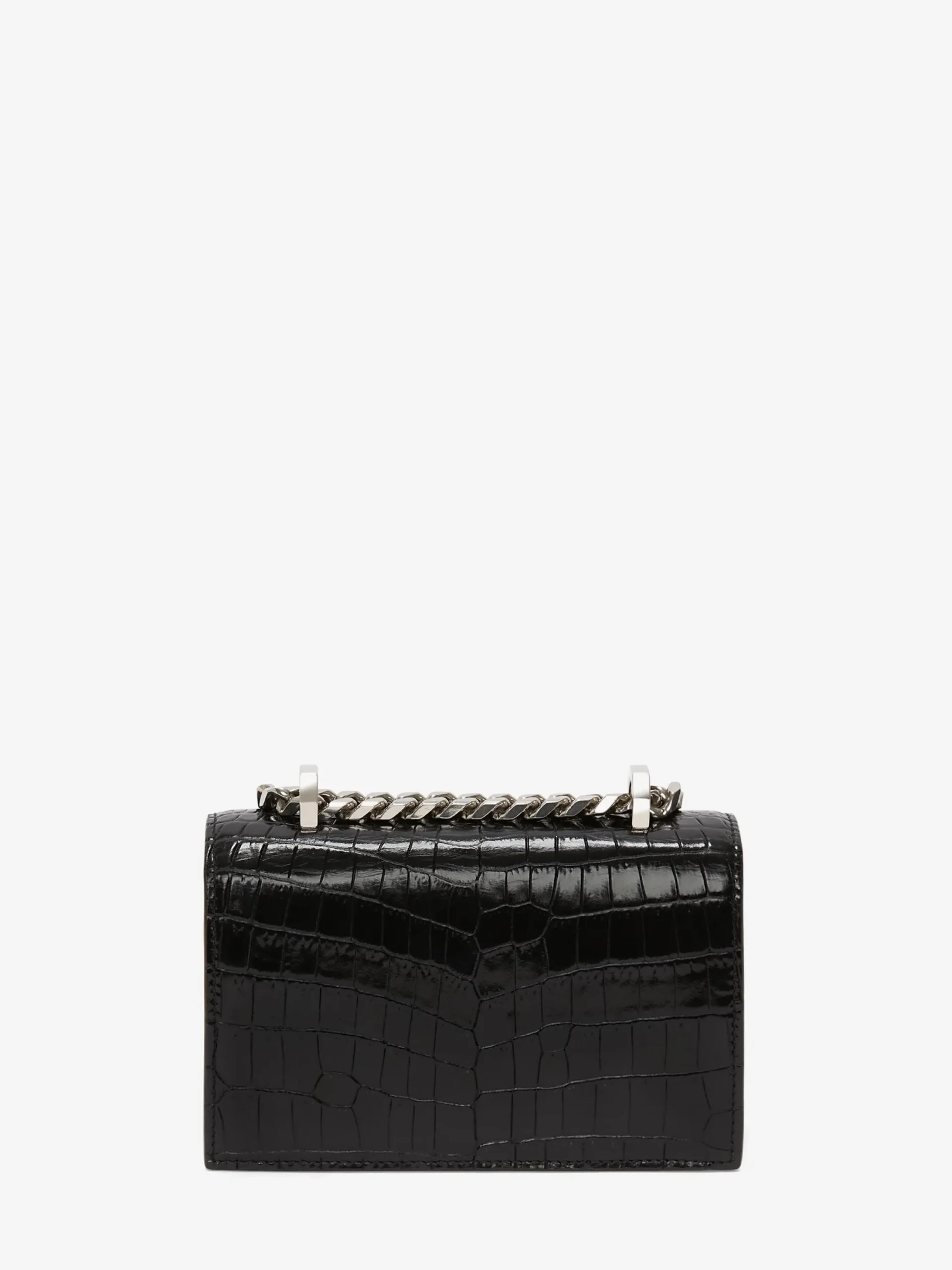 Best Alexander McQueen Women's Mini Jewelled Satchel in Black