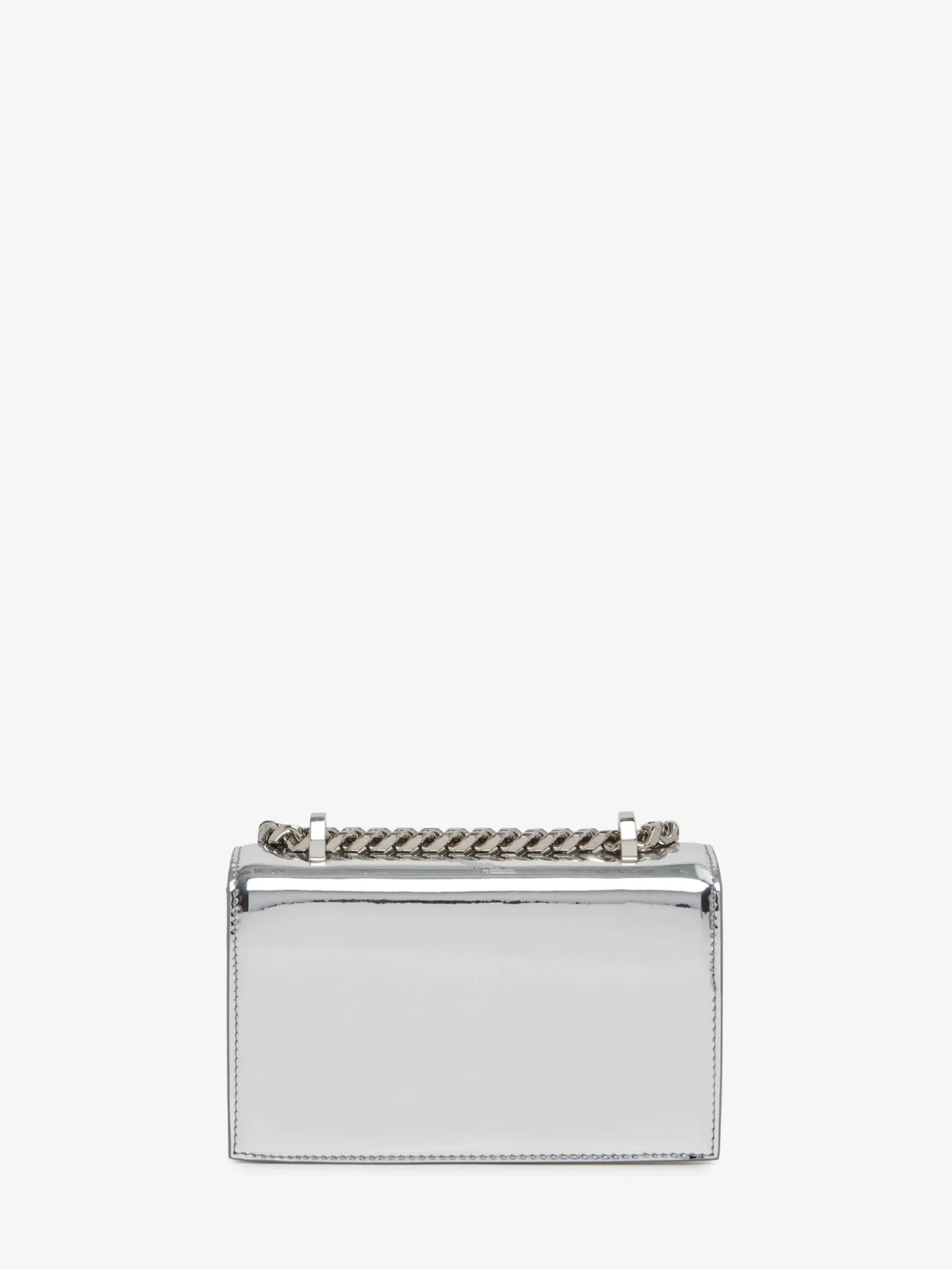 Hot Alexander McQueen Women's Mini Jewelled Satchel in Silver