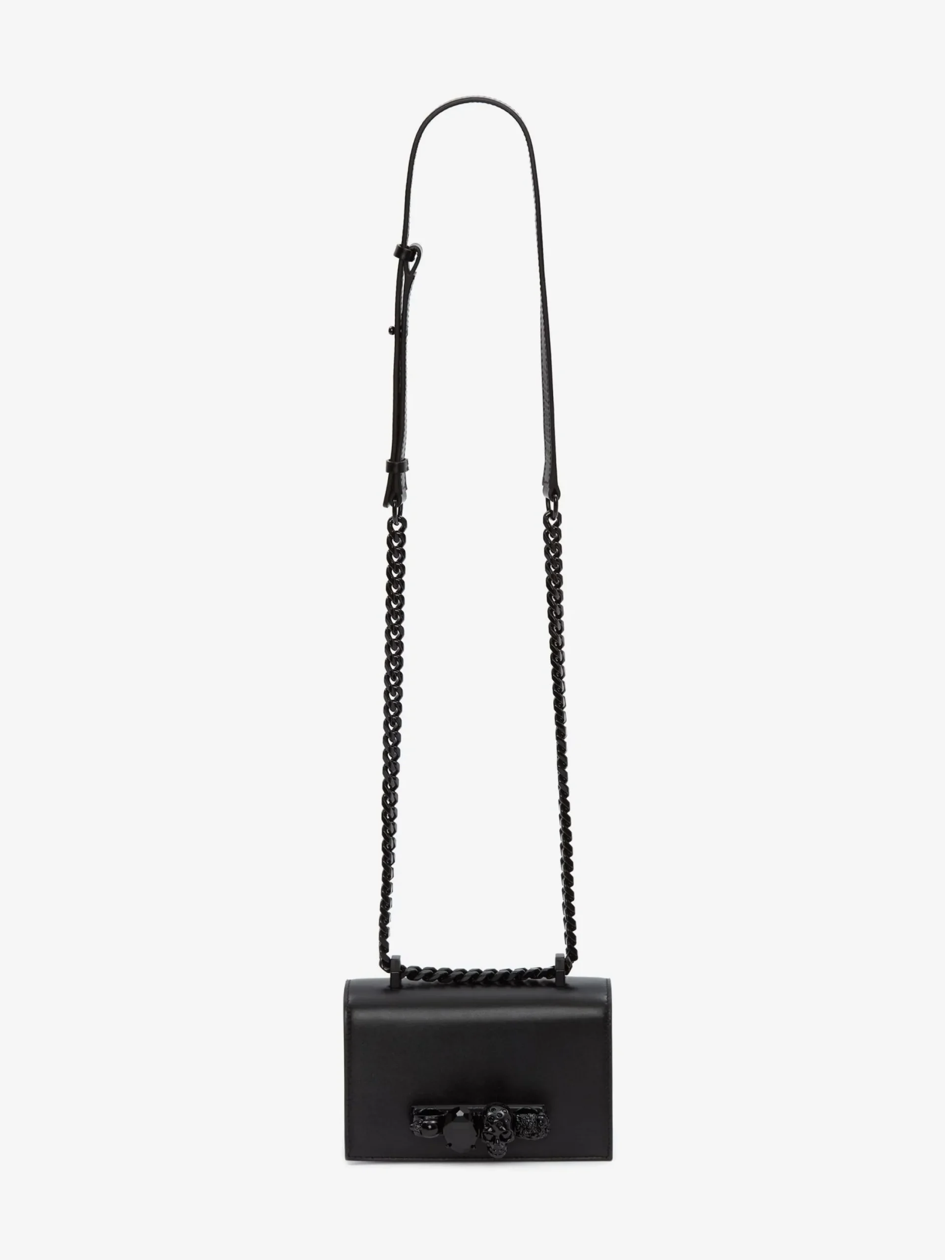 Outlet Alexander McQueen Women's Mini Jewelled Satchel in Black
