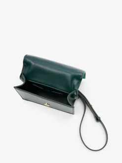 Cheap Alexander McQueen Women's Mini Jewelled Satchel in Emerald
