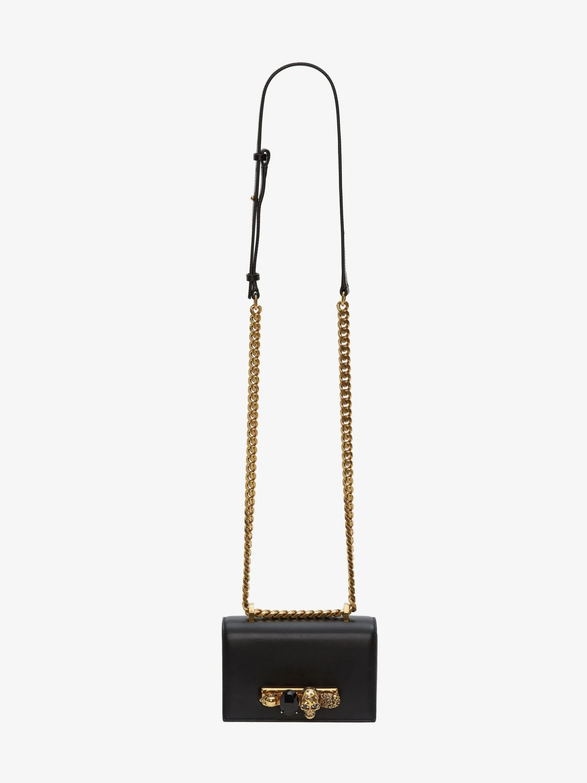 Clearance Alexander McQueen Women's Mini Jewelled Satchel in Black