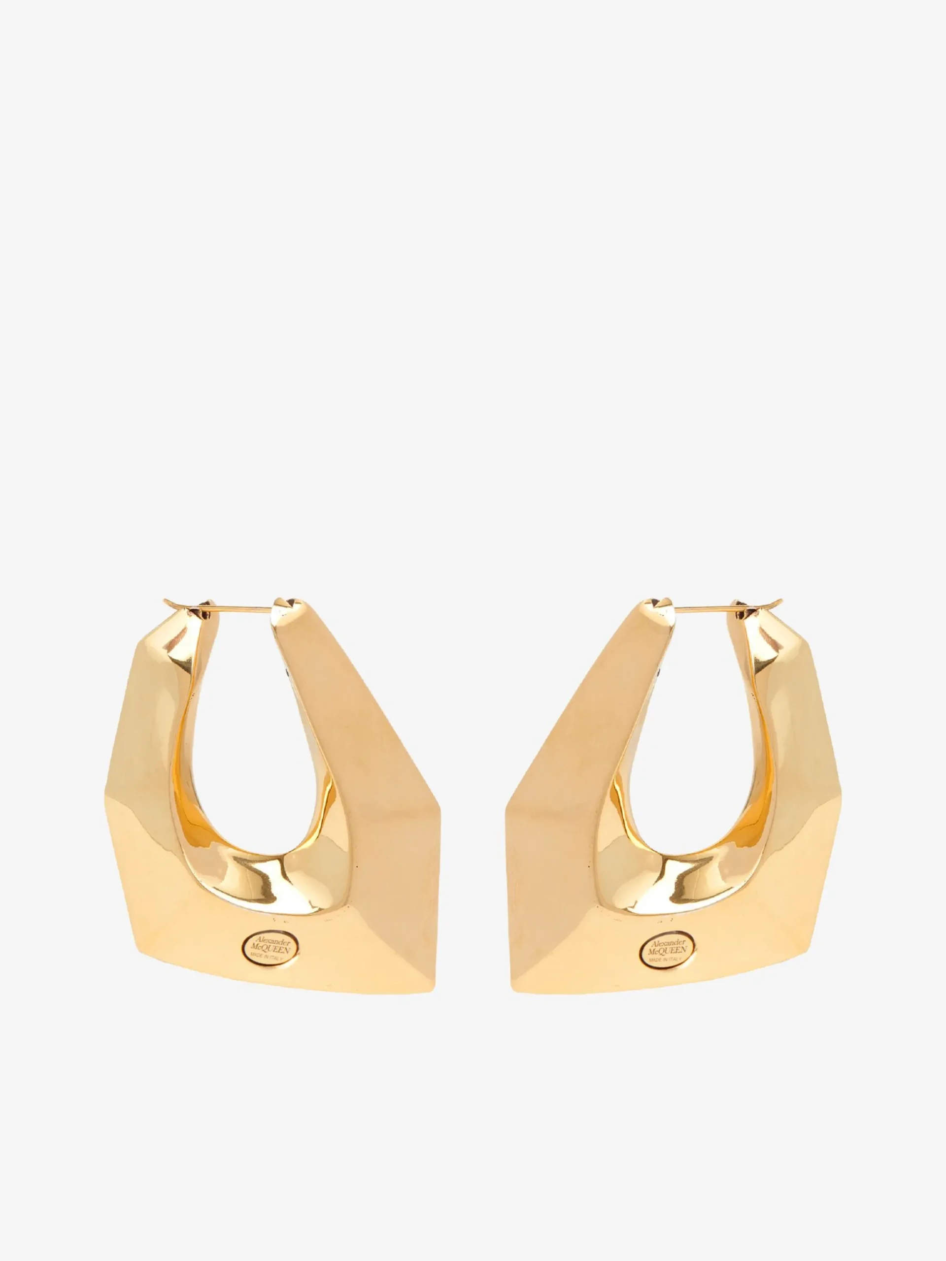 Sale Alexander McQueen Women's Modernist Earrings in Antique Gold