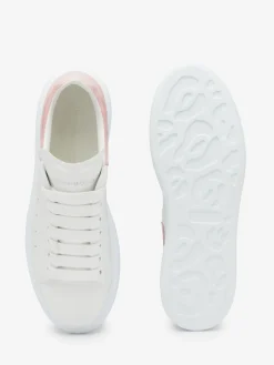 Sale Alexander McQueen Women's Oversized Sneaker in White/Clay