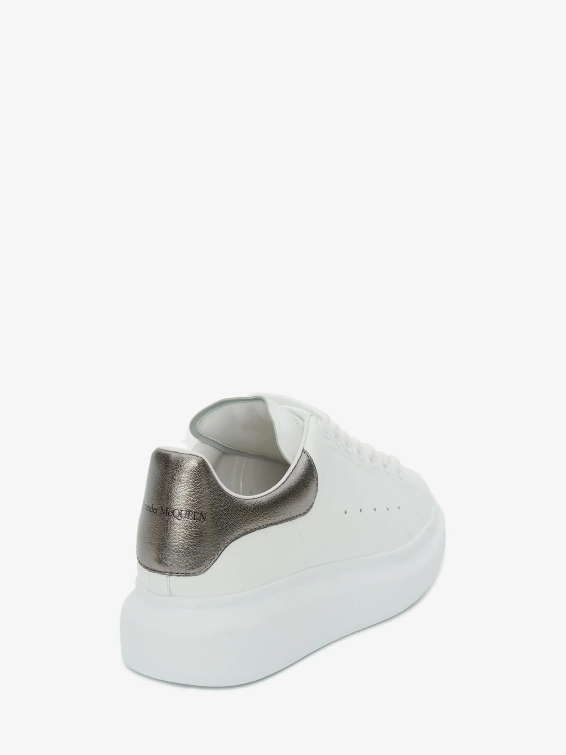 Cheap Alexander McQueen Women's Oversized Sneaker in Black Pearl