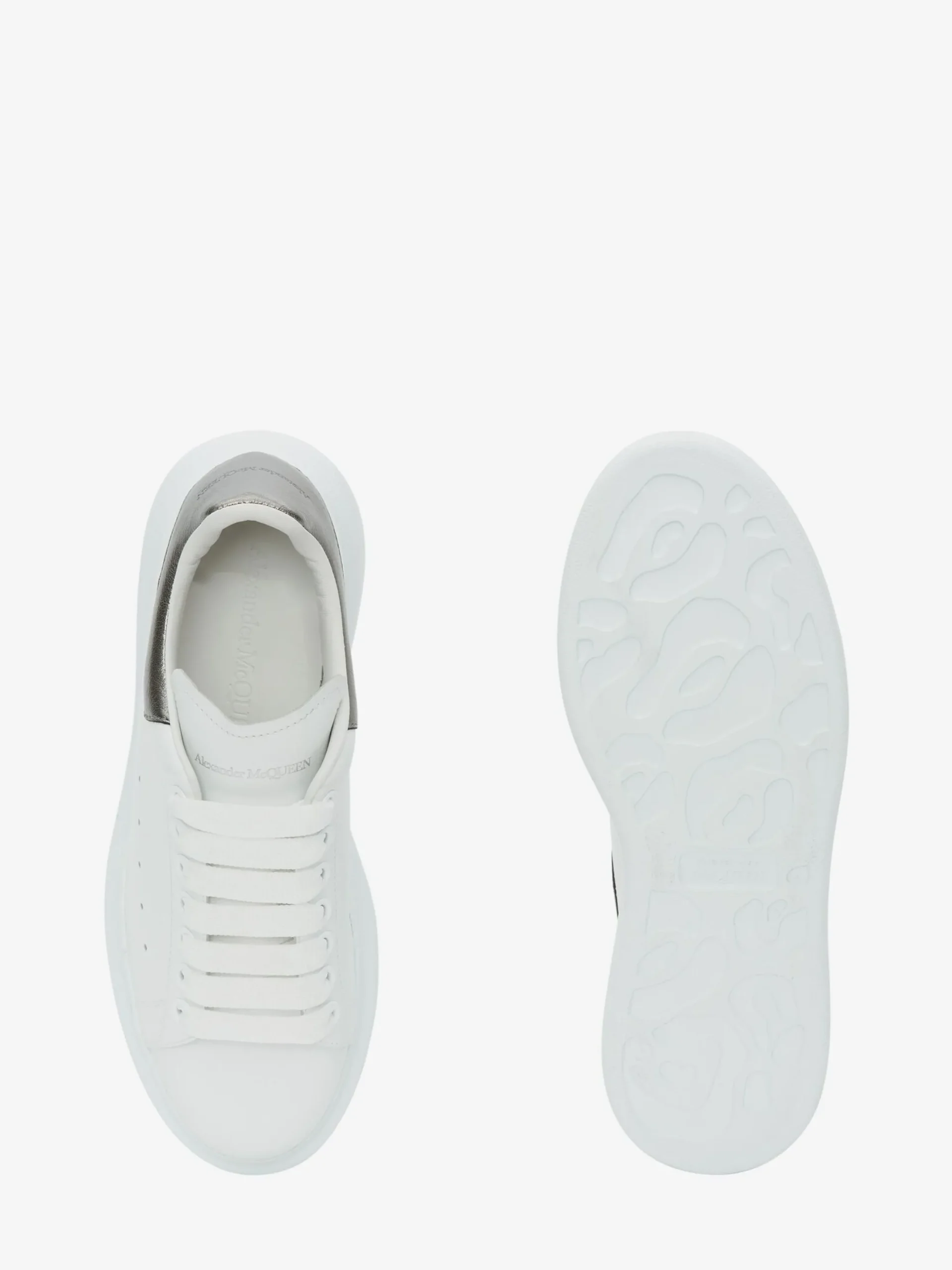 Cheap Alexander McQueen Women's Oversized Sneaker in Black Pearl