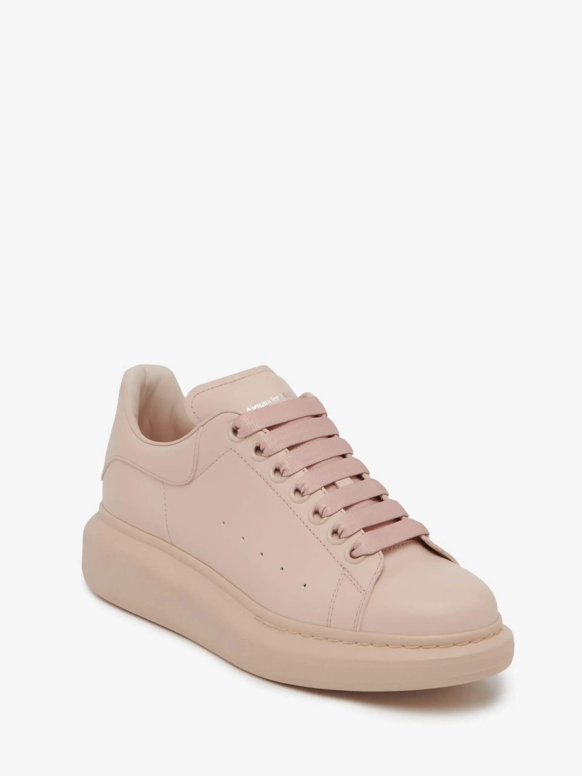 New Alexander McQueen Women's Oversized Sneaker in Blush