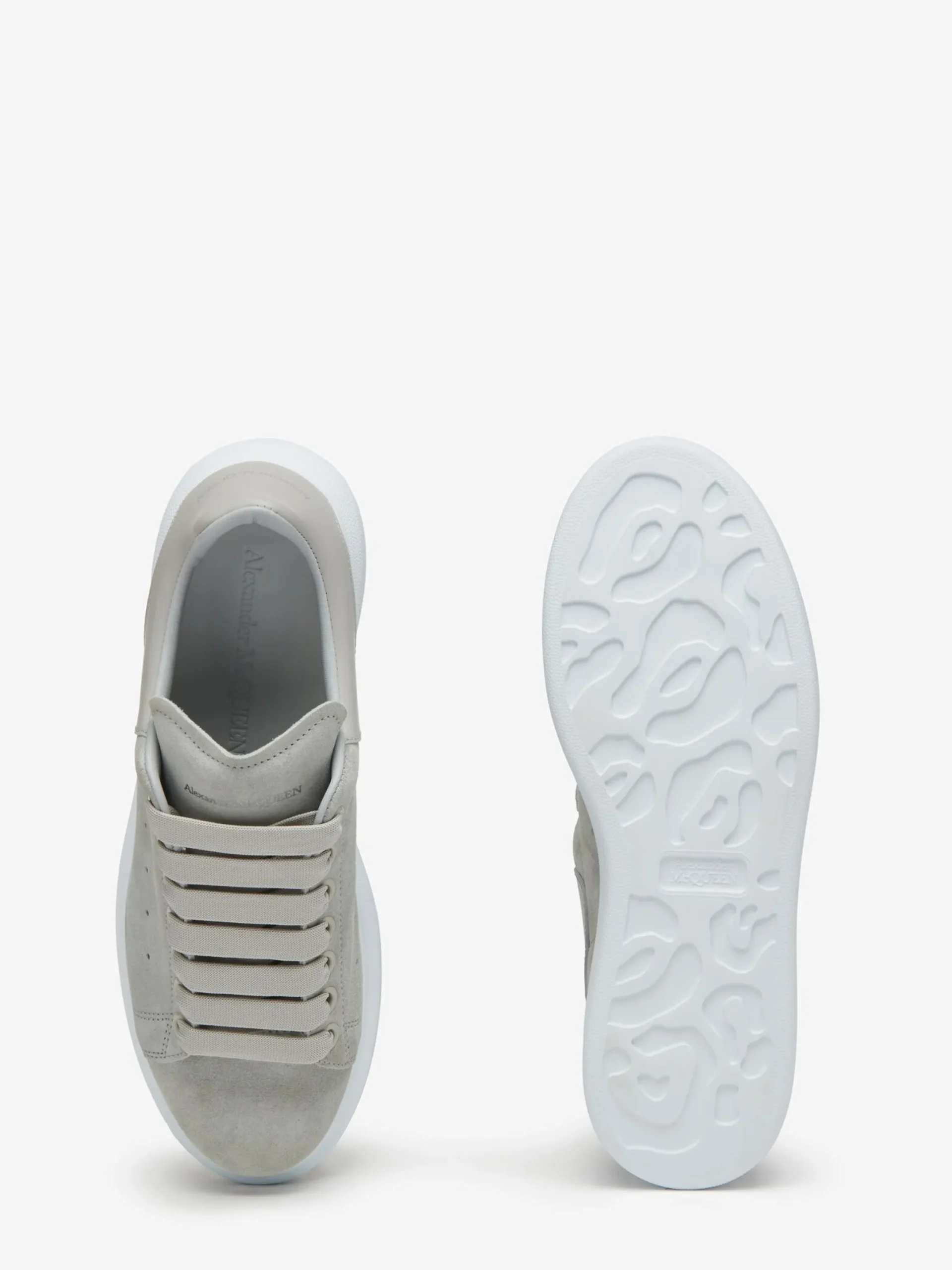 Sale Alexander McQueen Women's Oversized Sneaker in Cement