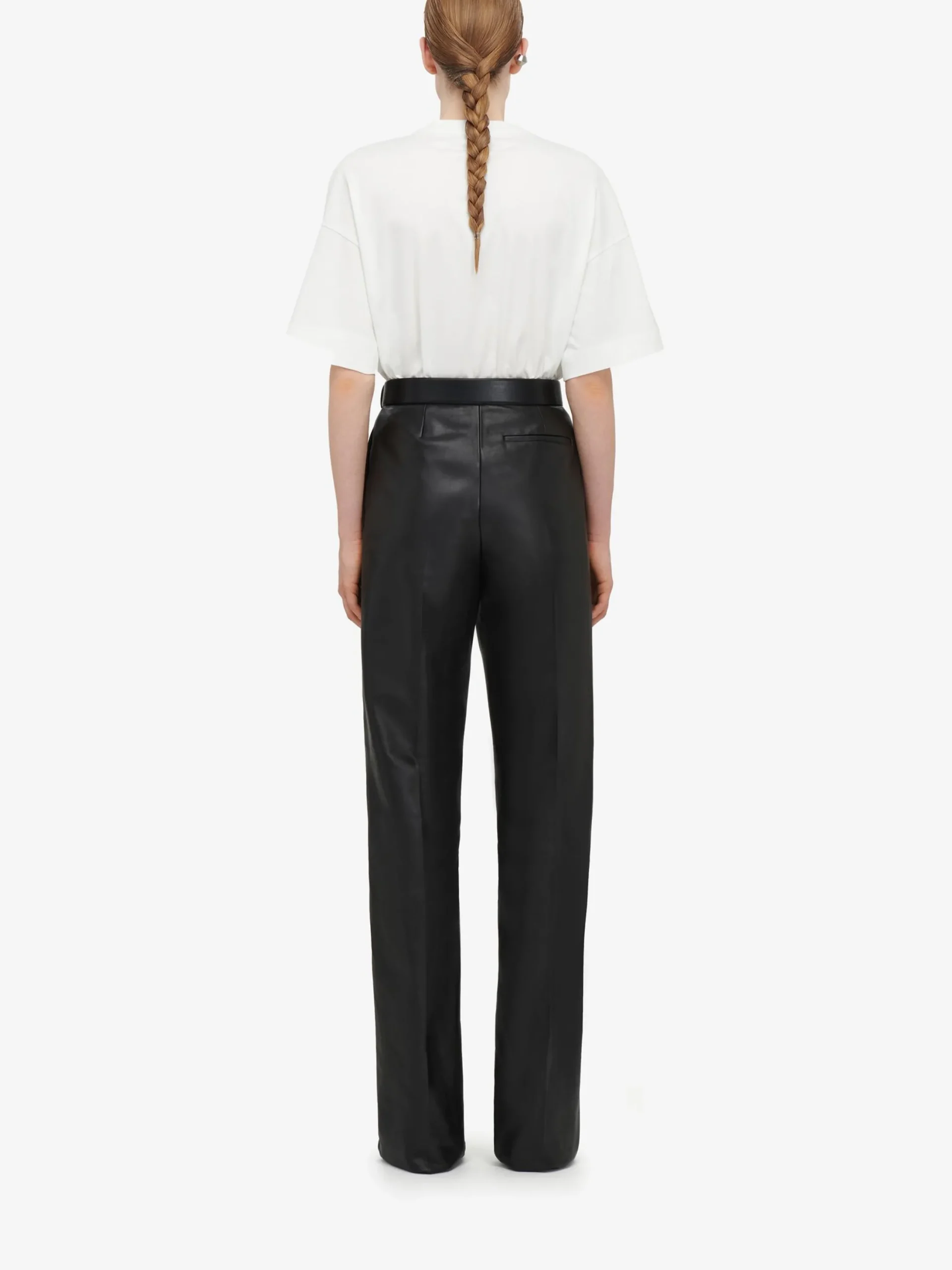 Fashion Alexander McQueen Women's Photographic Orchid Oversized T-shirt in White