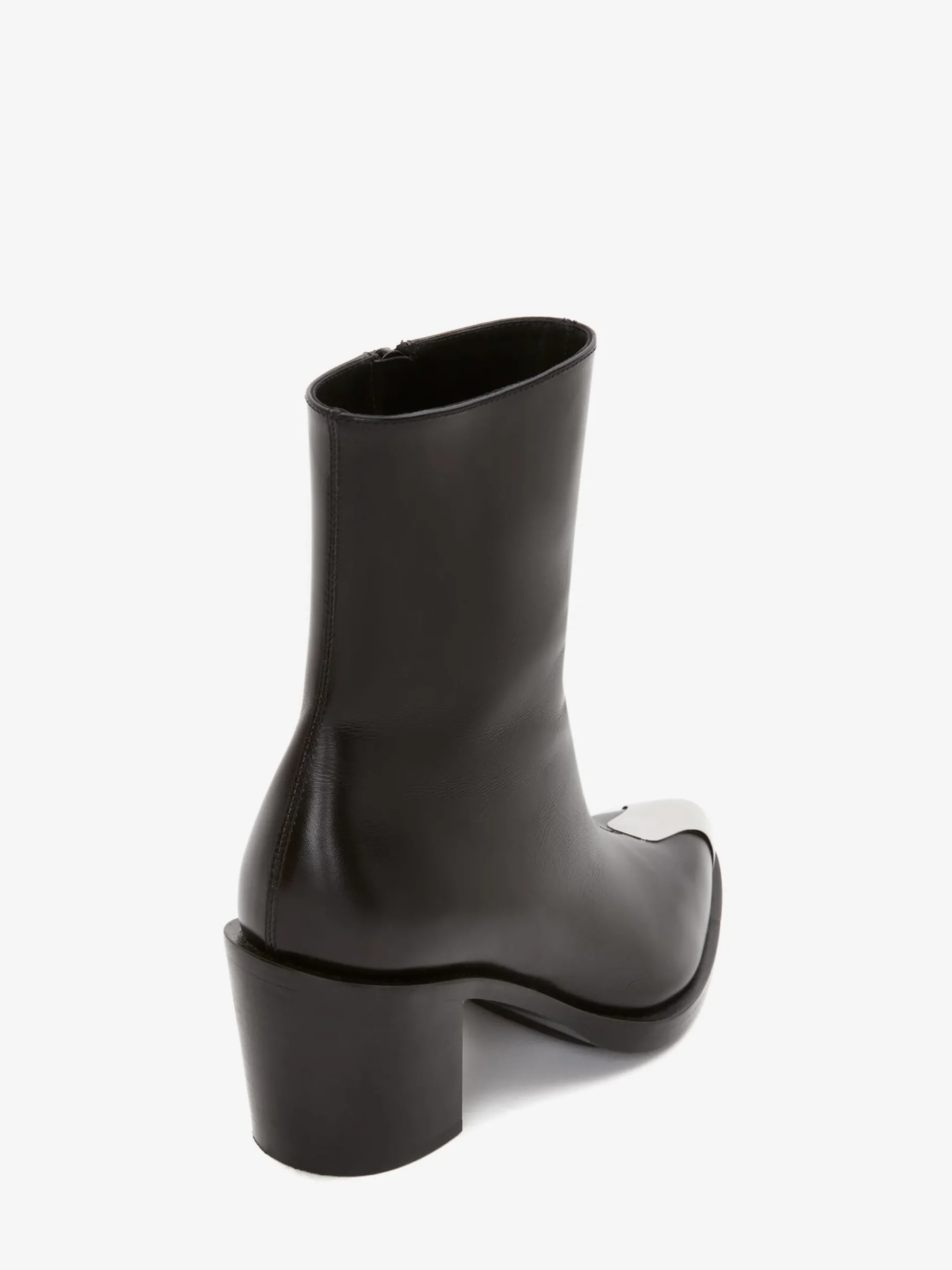 Cheap Alexander McQueen Women's Punk Boot in Black/Silver