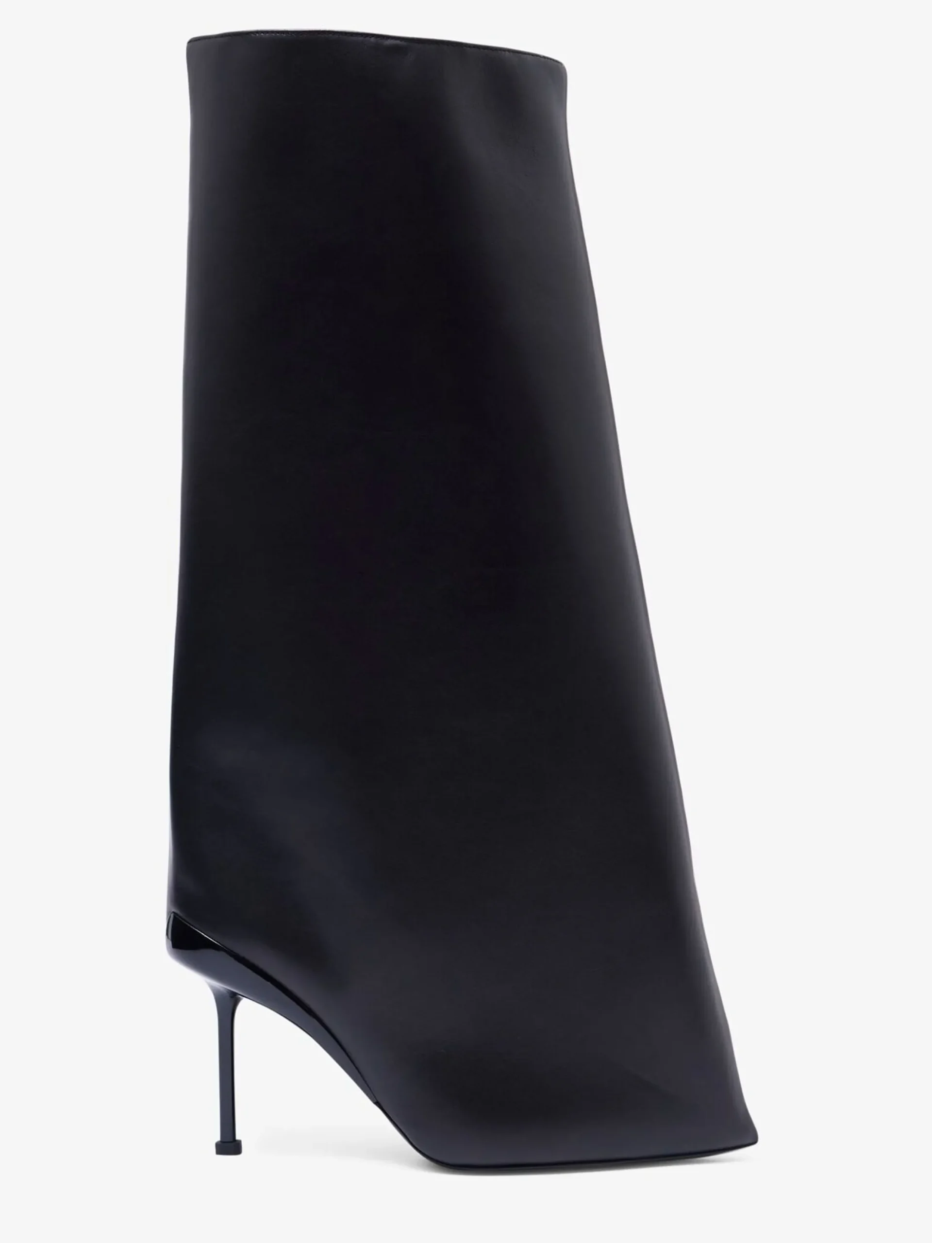 Outlet Alexander McQueen Women's Slash Flare Boot in Black