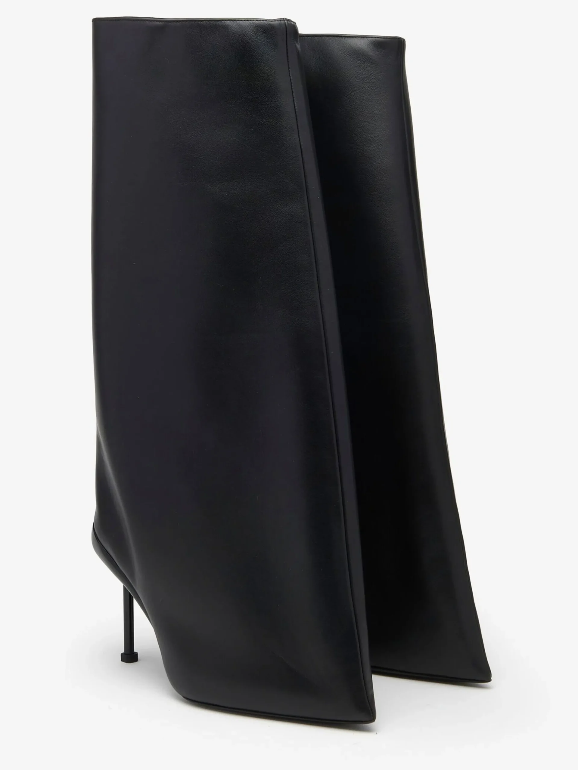 Outlet Alexander McQueen Women's Slash Flare Boot in Black
