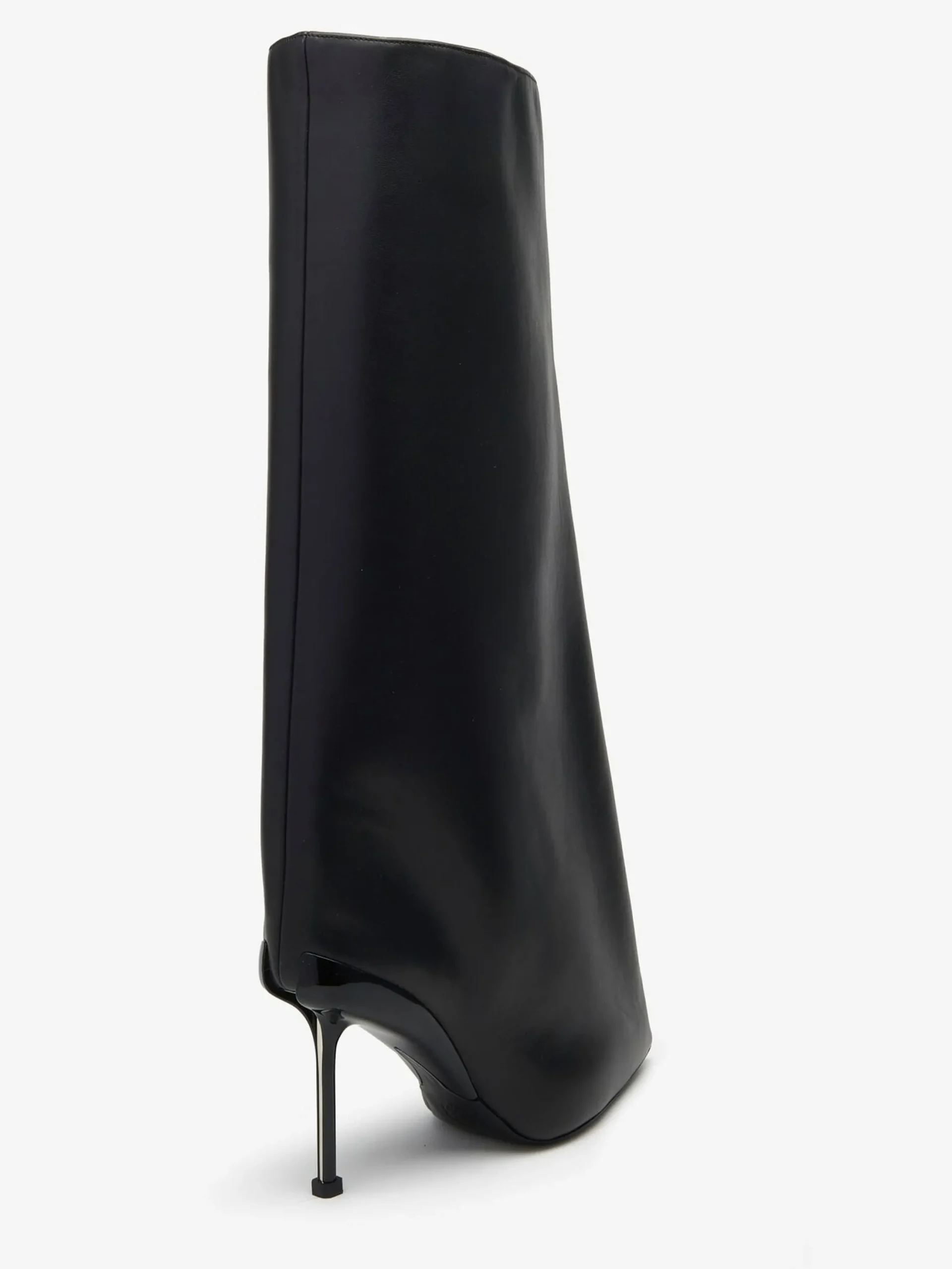 Outlet Alexander McQueen Women's Slash Flare Boot in Black