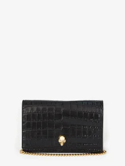 Shop Alexander McQueen Women's Small Skull Bag in Black