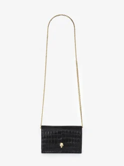 Shop Alexander McQueen Women's Small Skull Bag in Black