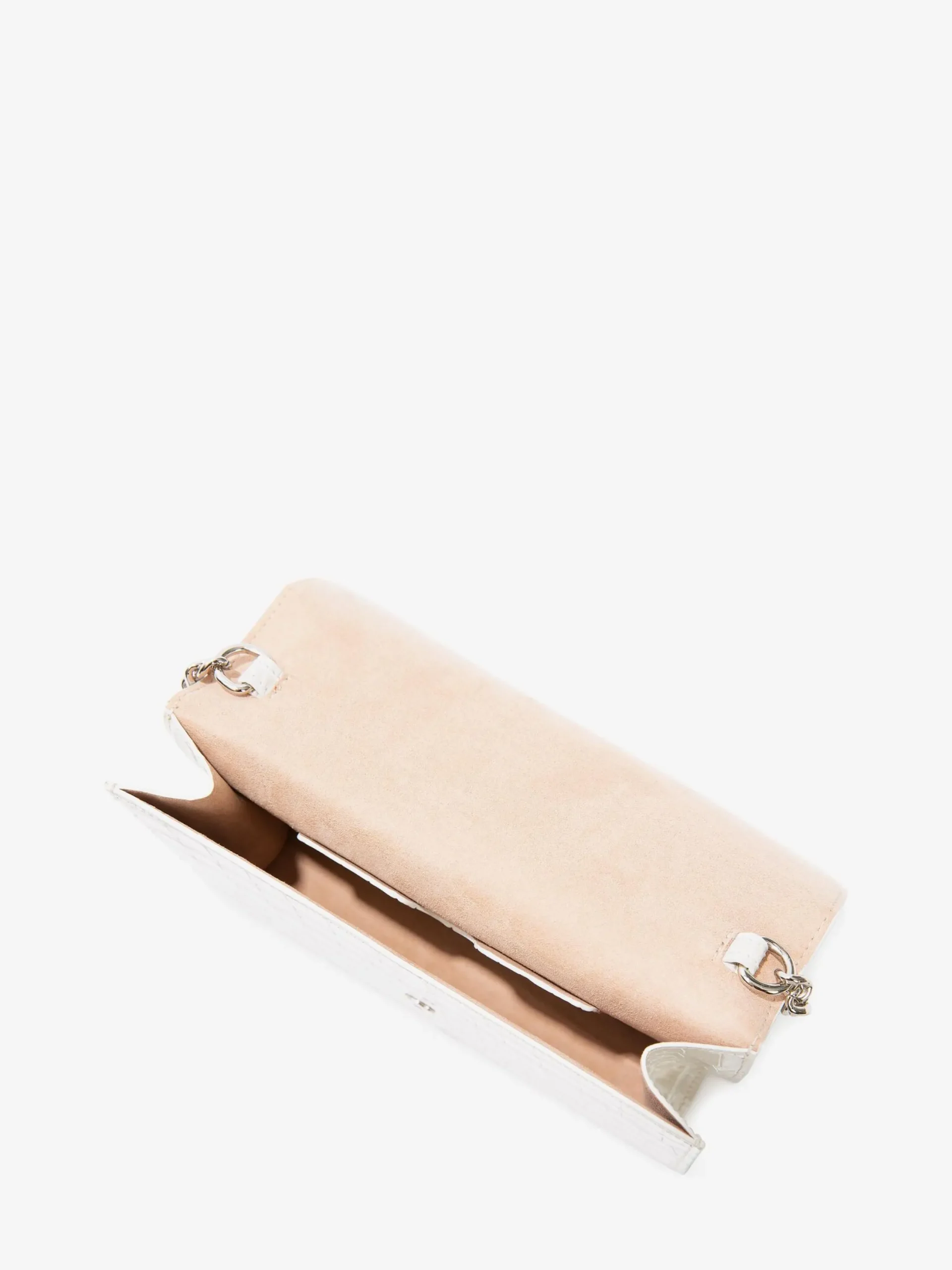 New Alexander McQueen Women's Small Skull Bag in Bone