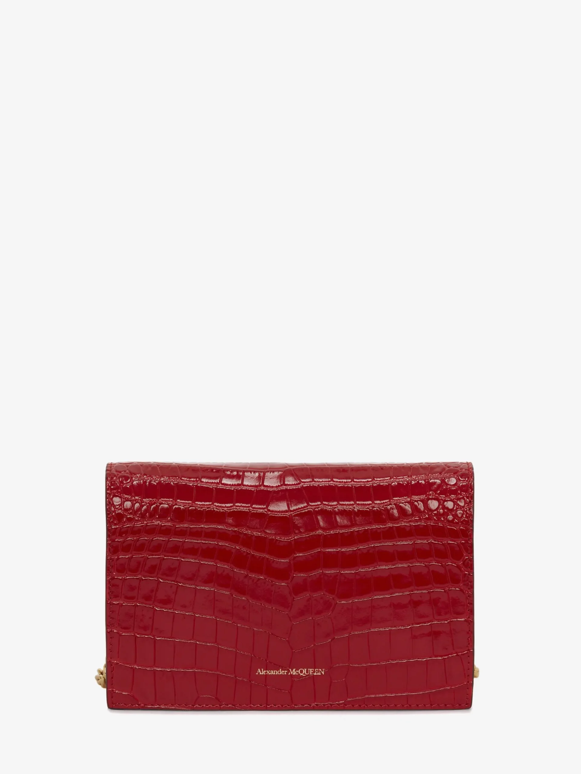 Hot Alexander McQueen Women's Small Skull Bag in Deep Red