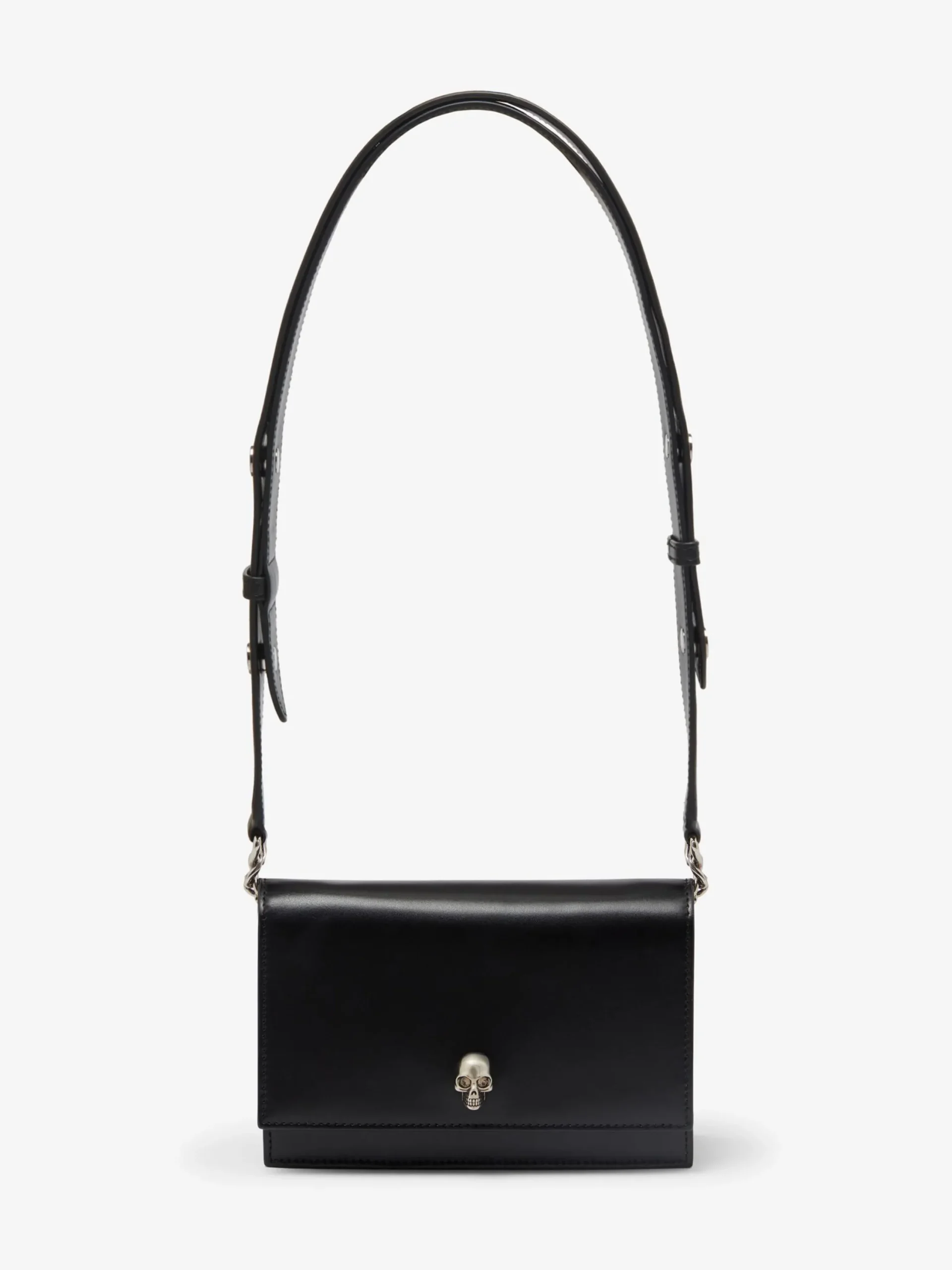 Outlet Alexander McQueen Women's Small Skull Bag in Black
