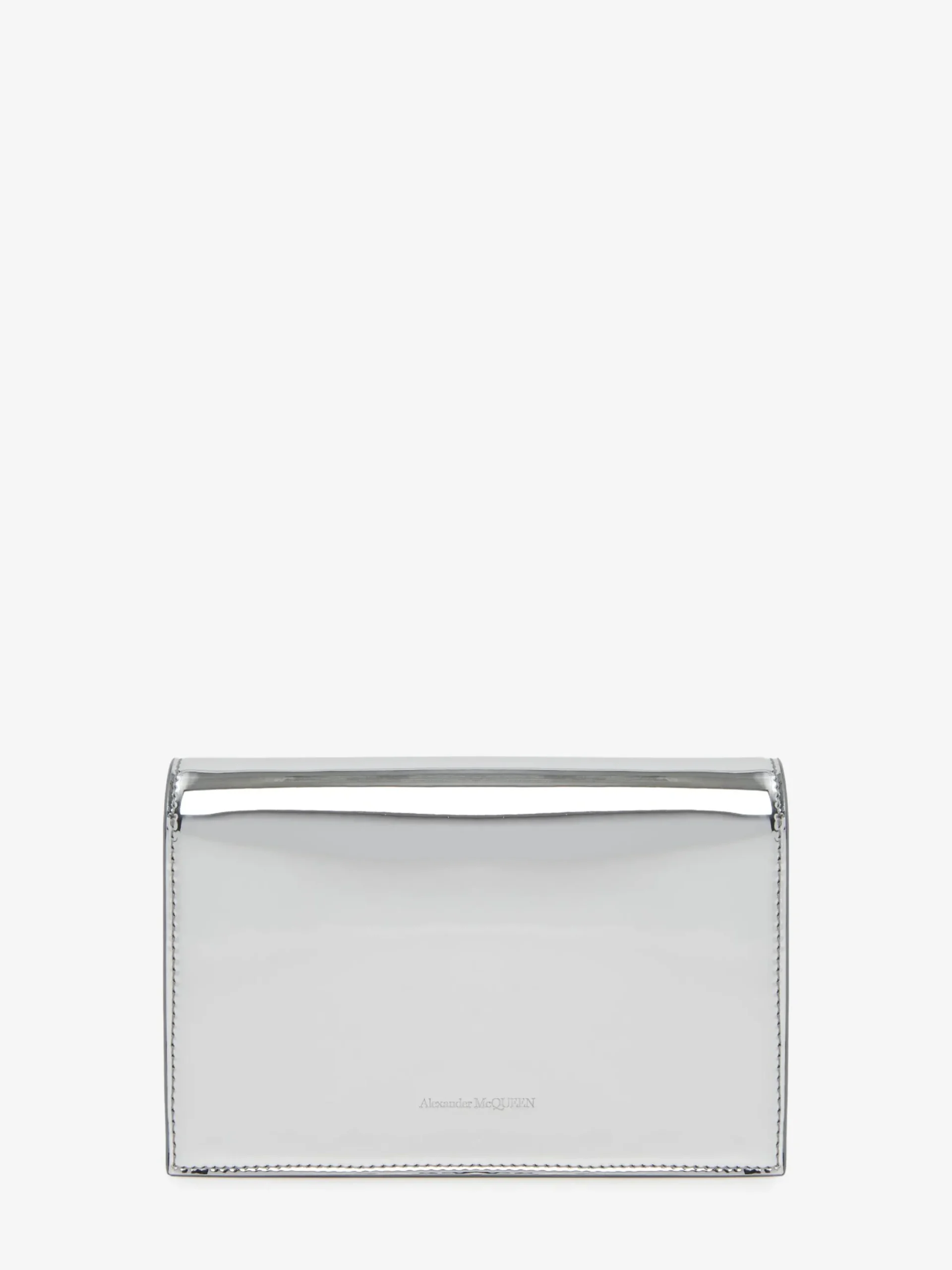 Shop Alexander McQueen Women's Small Skull Bag in Silver