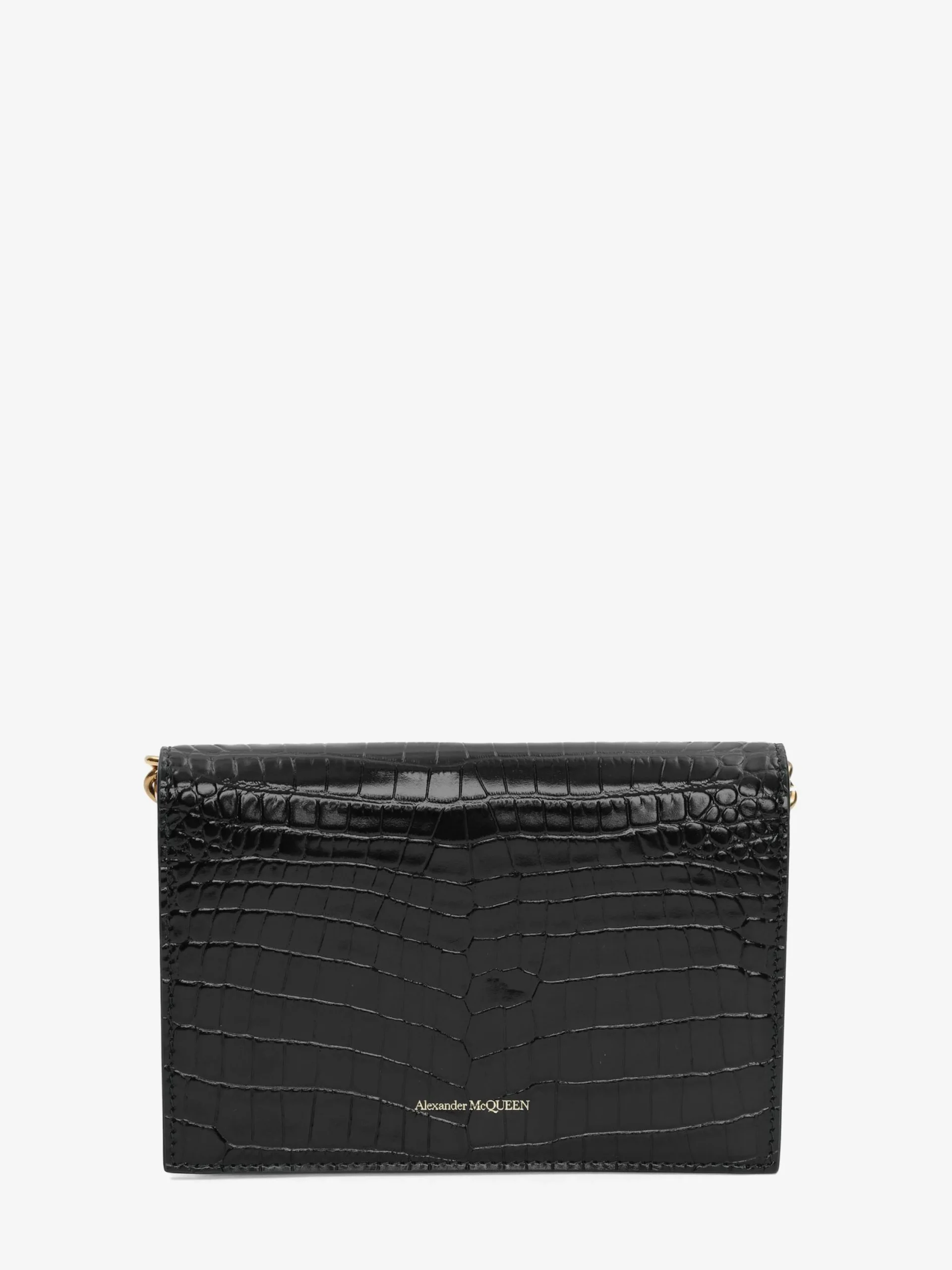 Discount Alexander McQueen Women's Small Skull Bag With Chain in Black