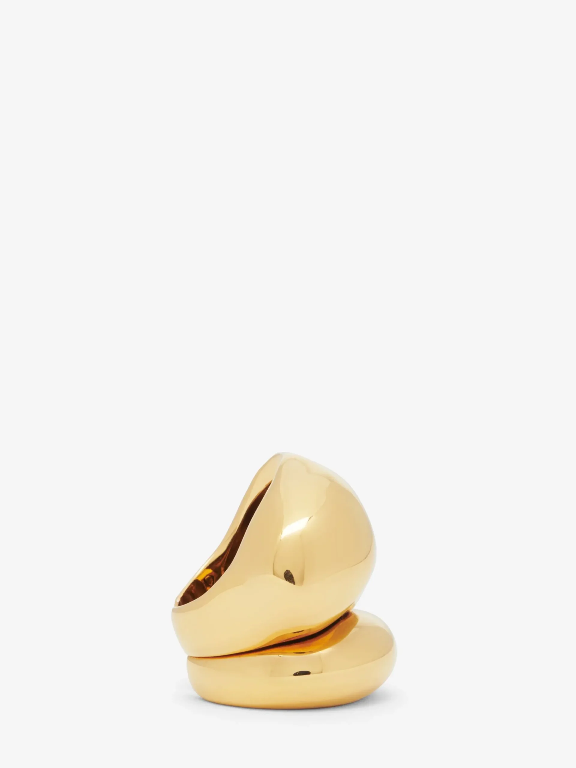 Best Alexander McQueen Women's Stacked Ring in Antique Gold