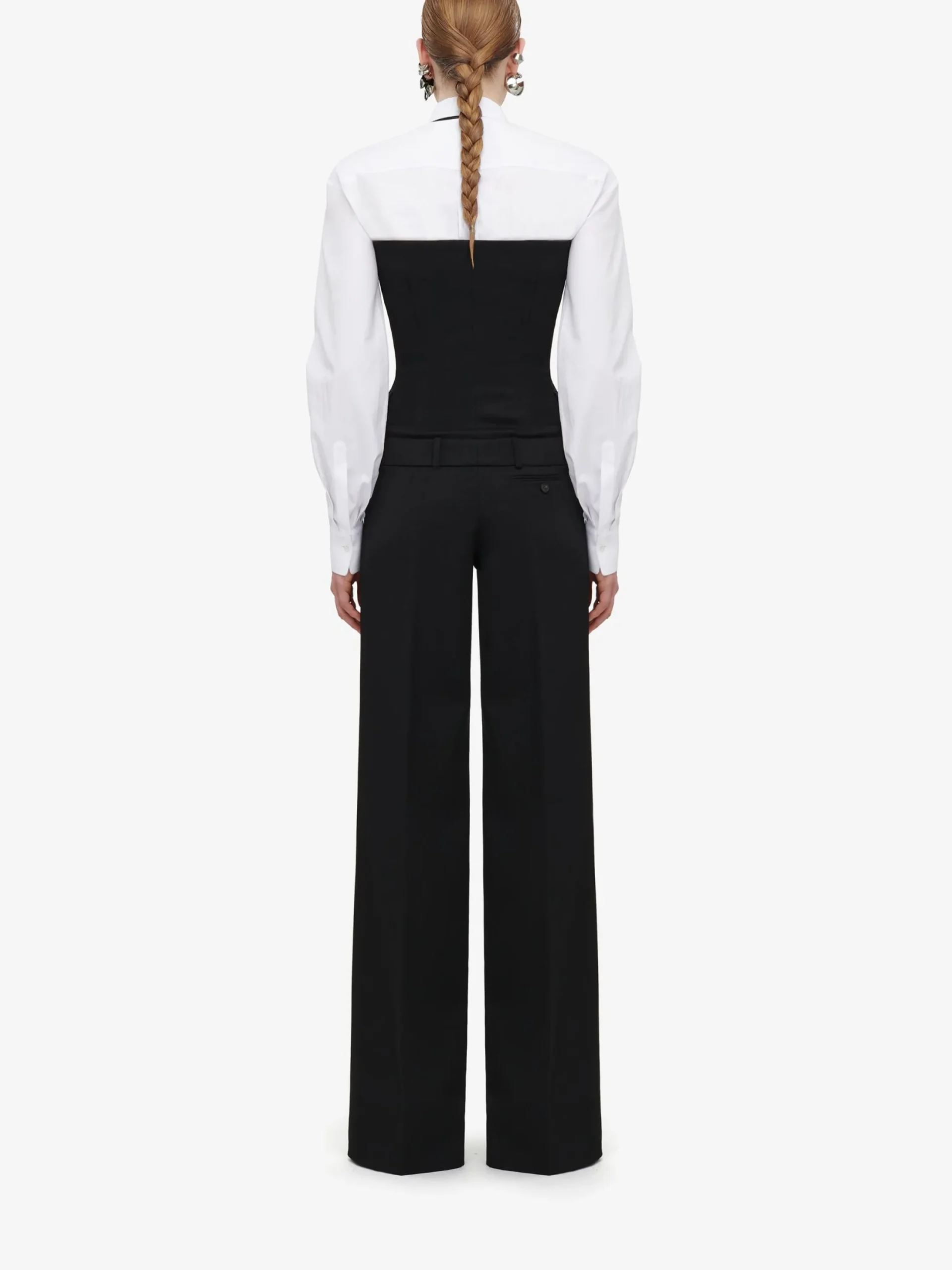 Cheap Alexander McQueen Women's Tailored All-in-one in Black