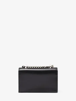 Cheap Alexander McQueen Women's The Biker Mini Jewelled Satchel in Black