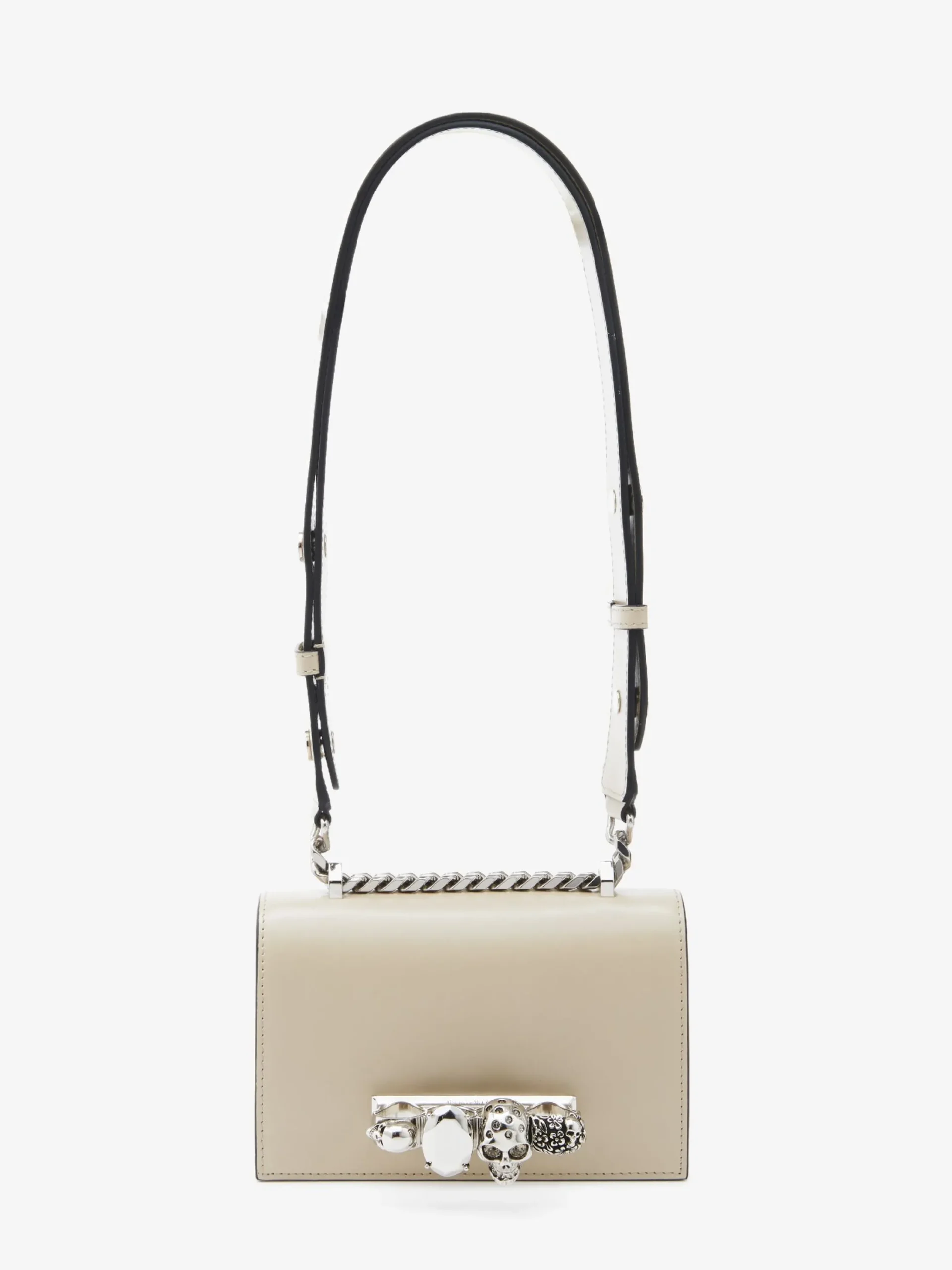 Fashion Alexander McQueen Women's The Biker Mini Jewelled Satchel in Camel