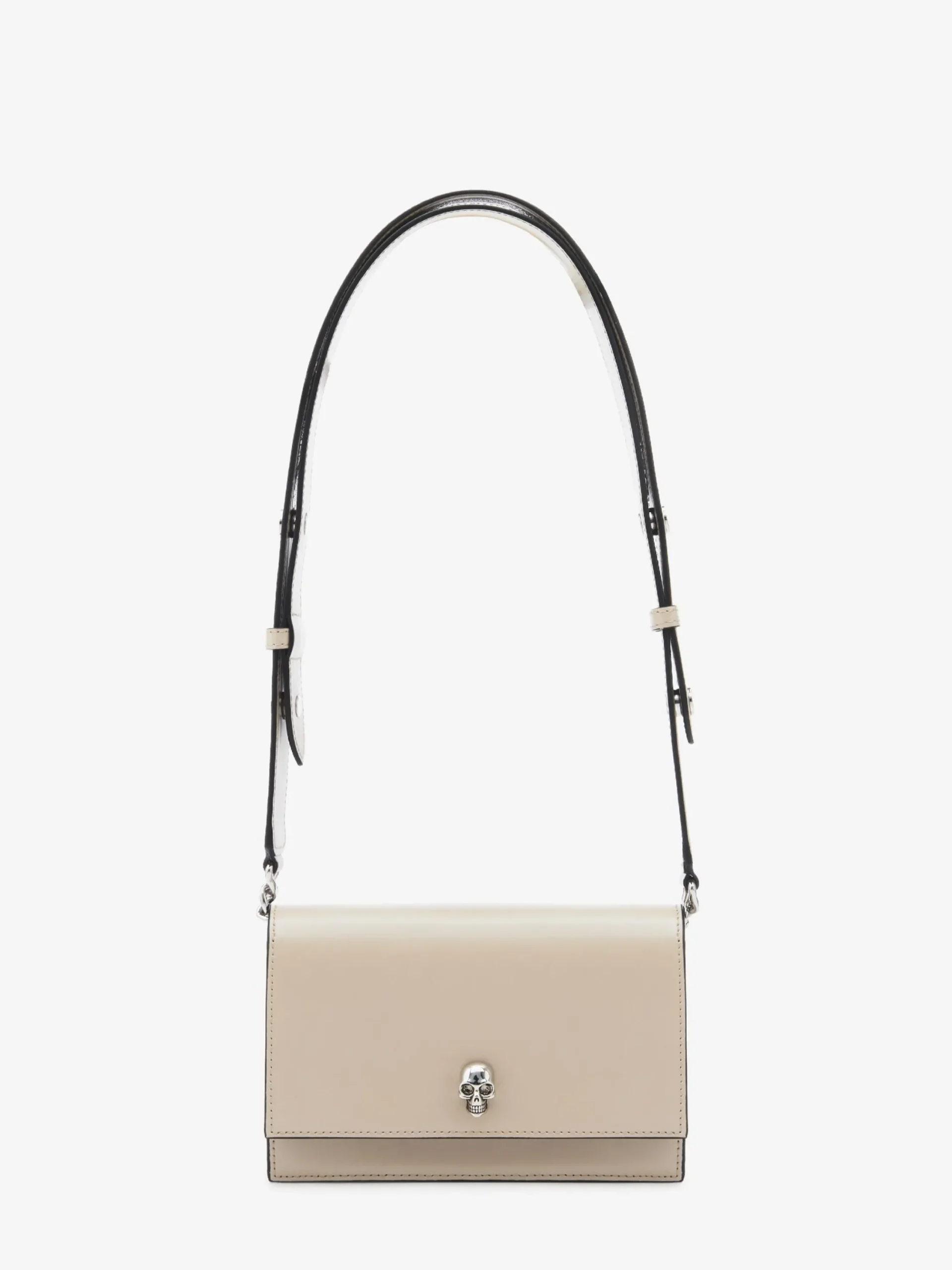 Fashion Alexander McQueen Women's The Biker Small Skull Bag in Camel