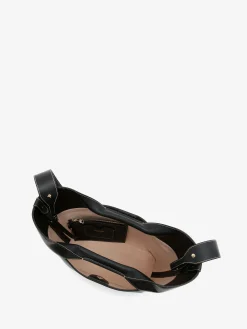 New Alexander McQueen Women's The Bow Small in BLACK