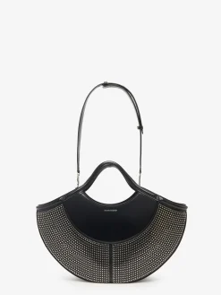 Shop Alexander McQueen Women's The Cove Bag in Black