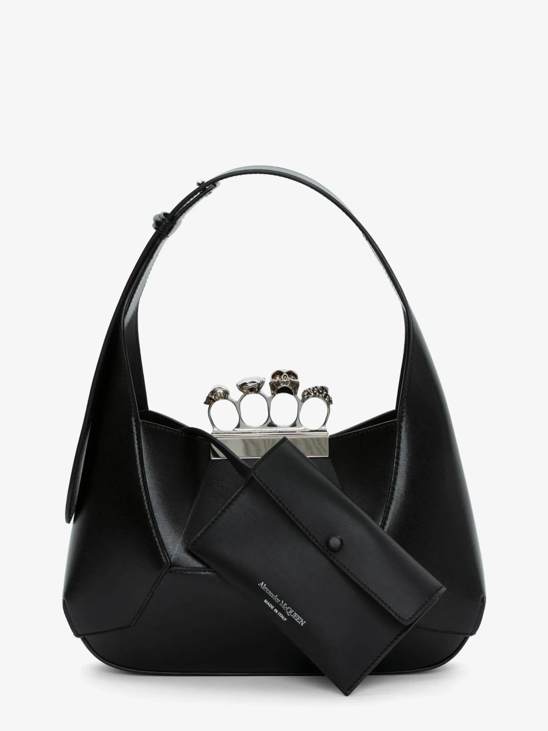 Sale Alexander McQueen Women's The Jewelled Hobo Bag in Black