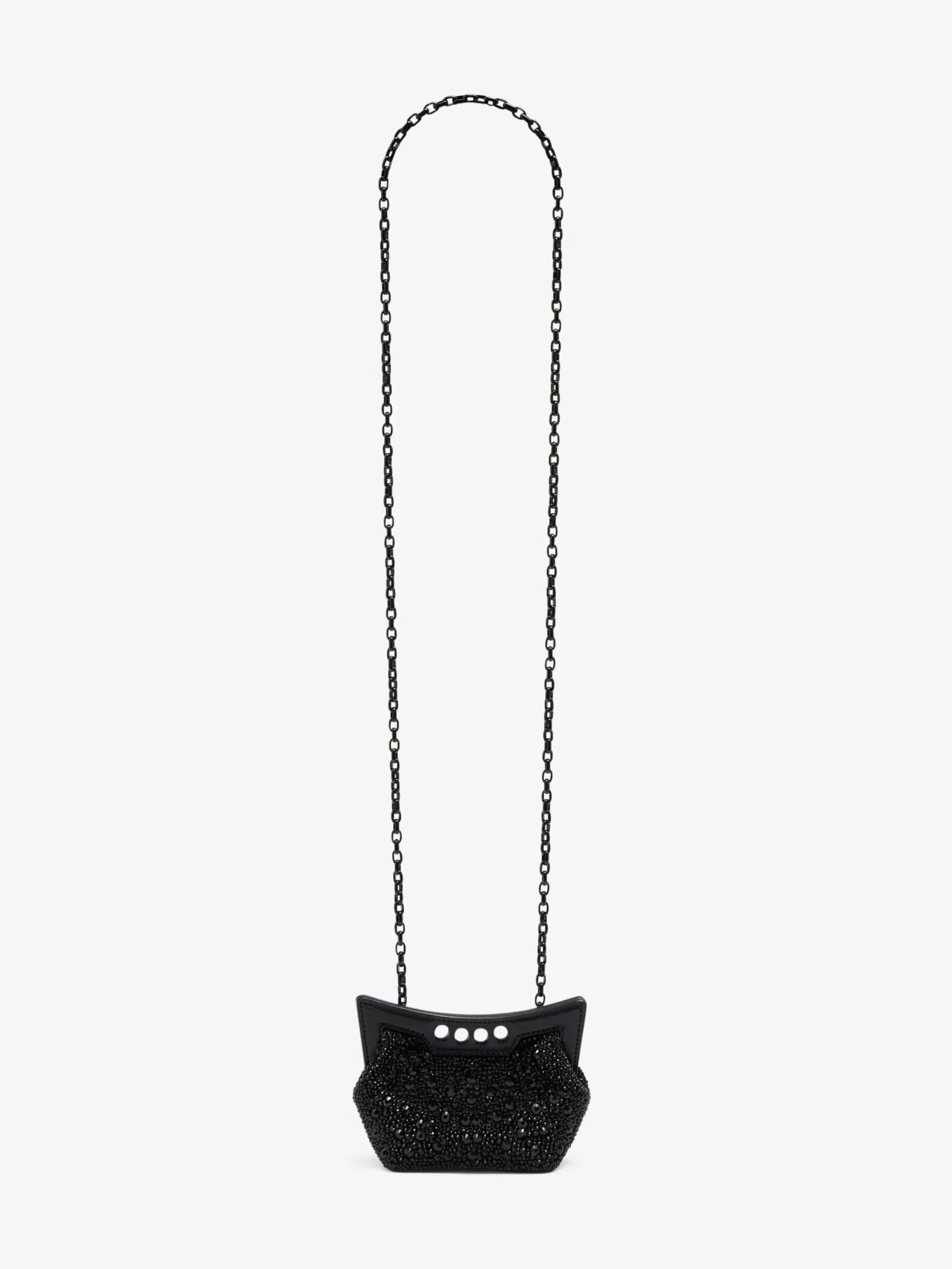 Cheap Alexander McQueen Women's The Micro Peak Bag in Black