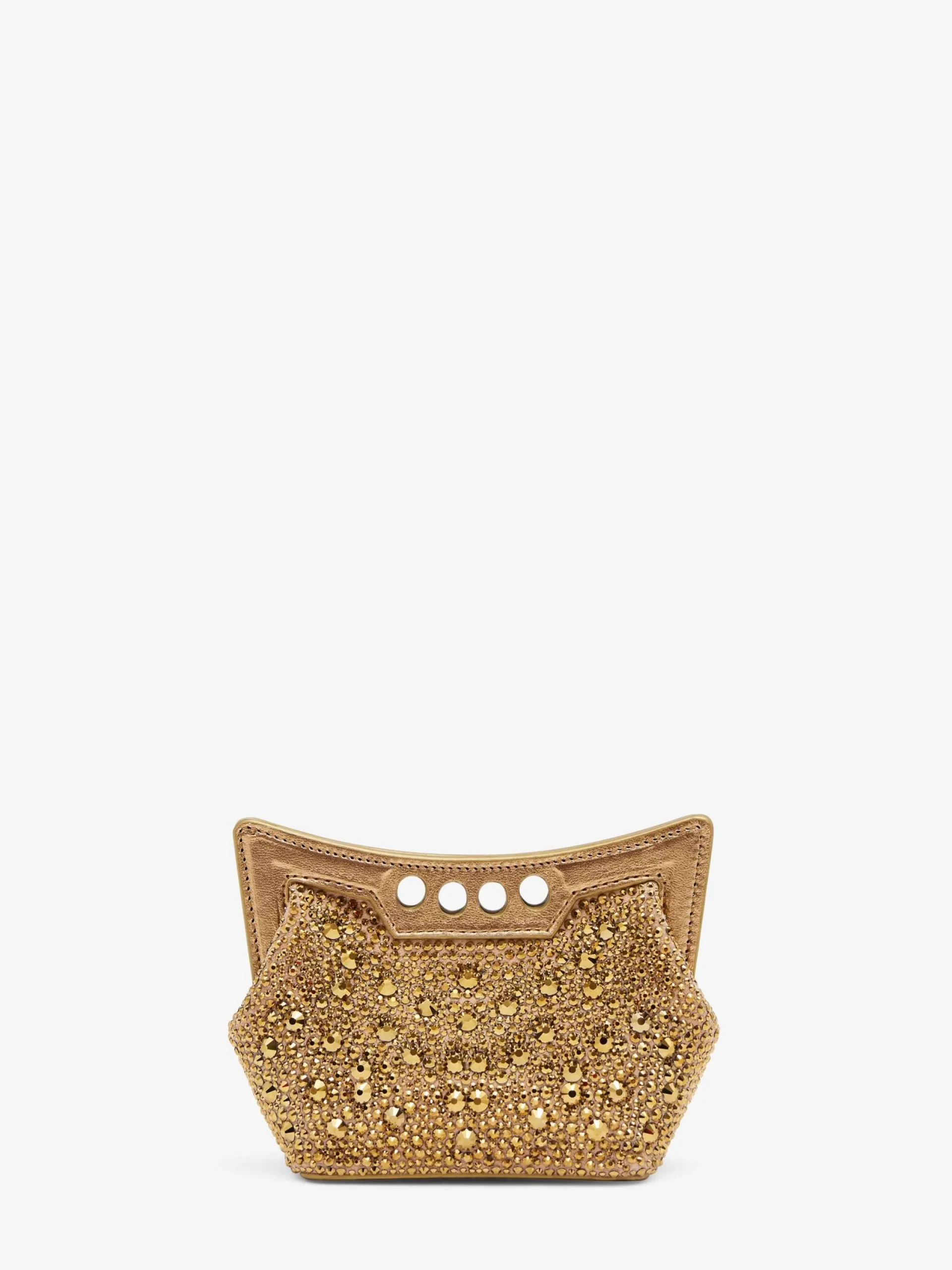 Discount Alexander McQueen Women's The Micro Peak Bag in Gold