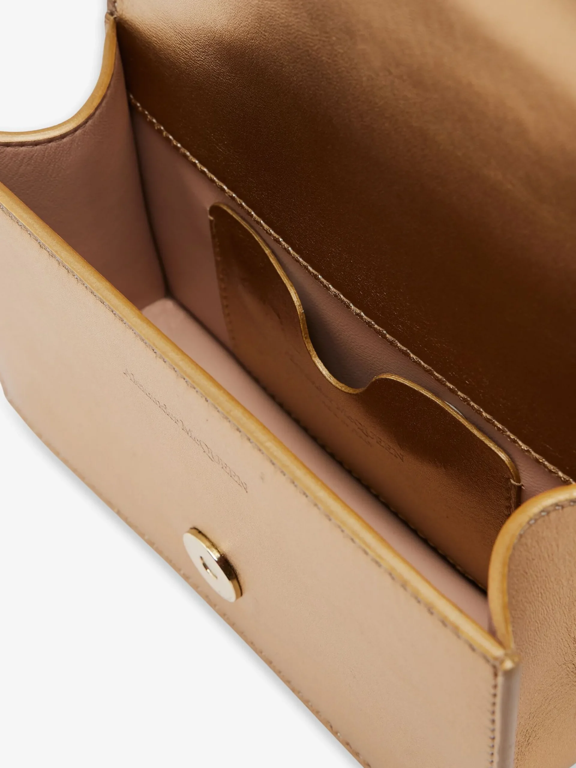 Online Alexander McQueen Women's The Mini Jewelled Satchel in Gold