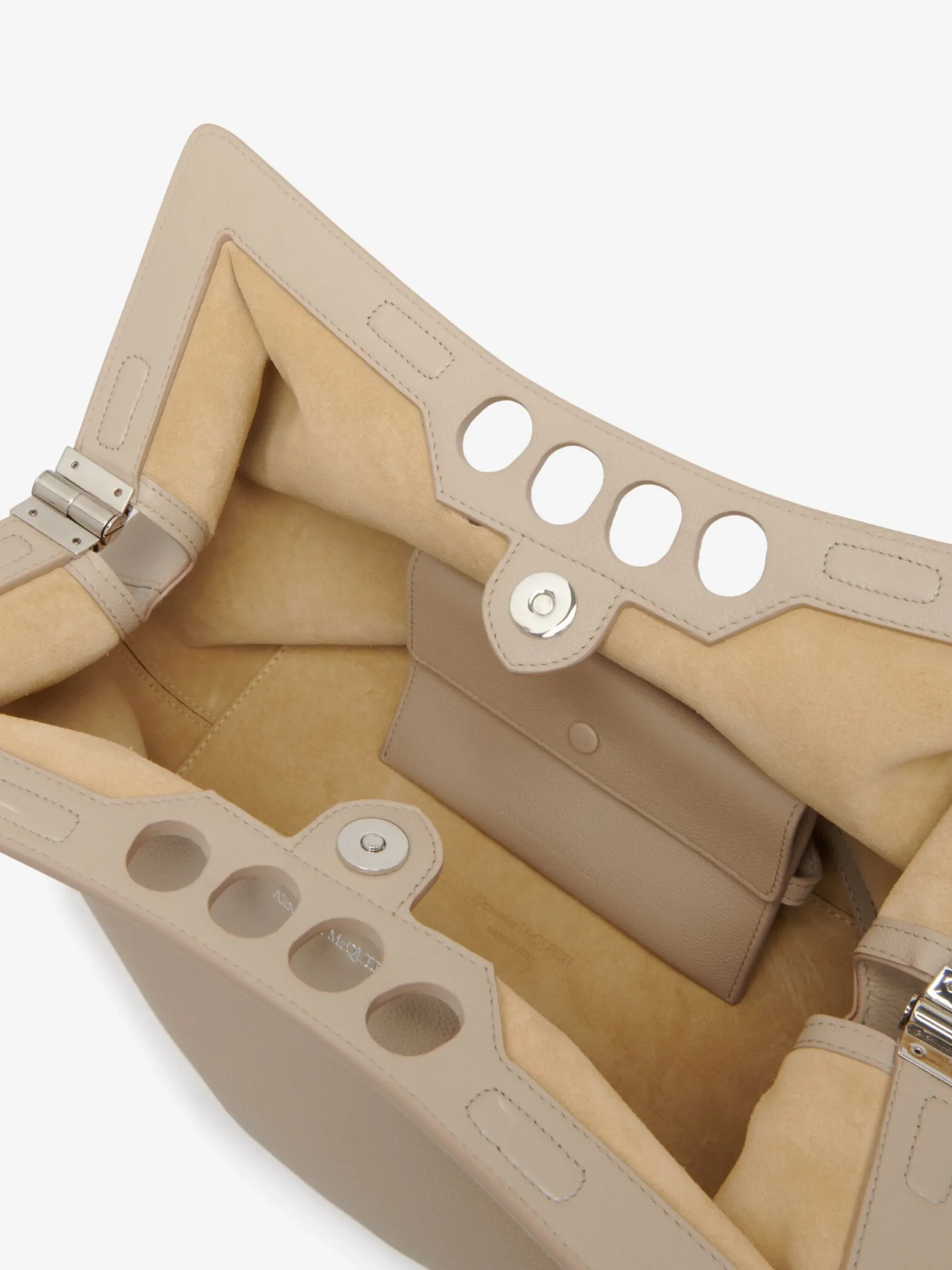 Shop Alexander McQueen Women's The Peak Bag in Camel
