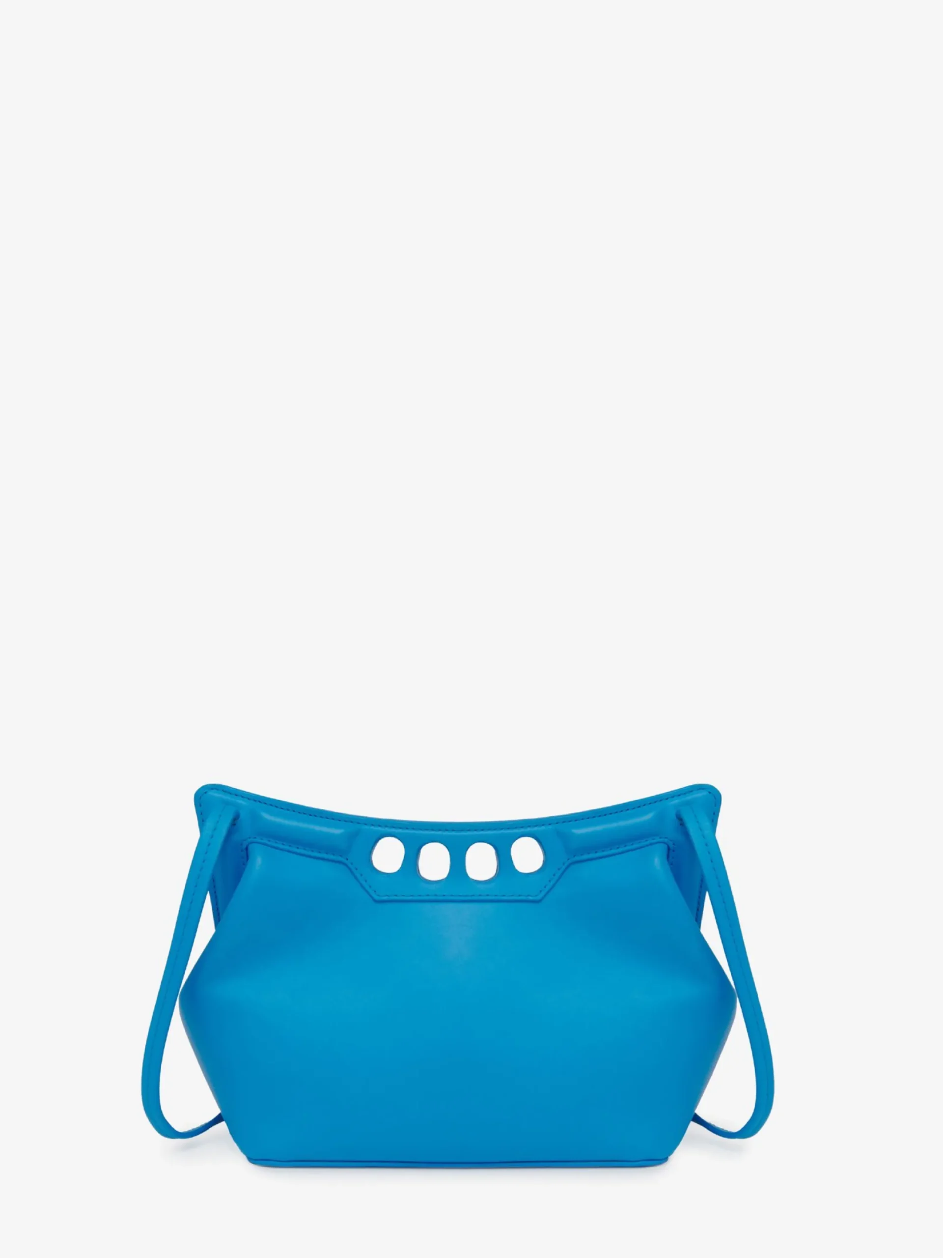 Cheap Alexander McQueen Women's The Peak Bag Mini in Lapis Blue
