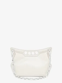 Sale Alexander McQueen Women's The Peak Bag Small in Soft Ivory