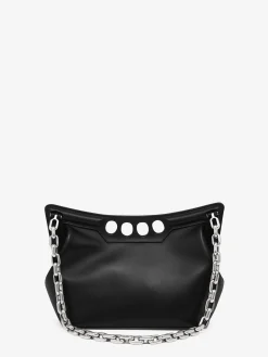Cheap Alexander McQueen Women's The Peak Bag Small in Black