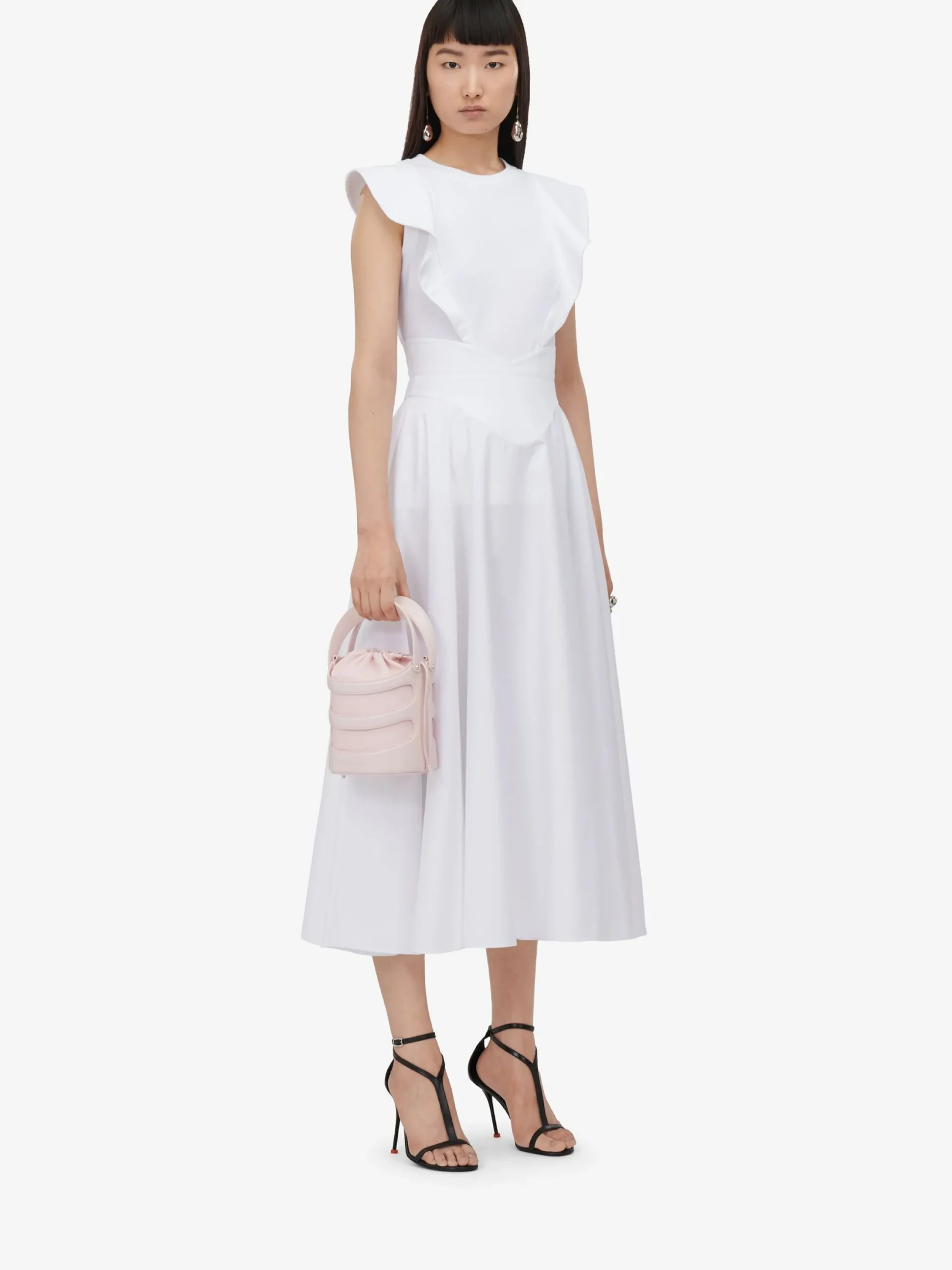 Cheap Alexander McQueen Women's The Rise Bucket in Venus Pink