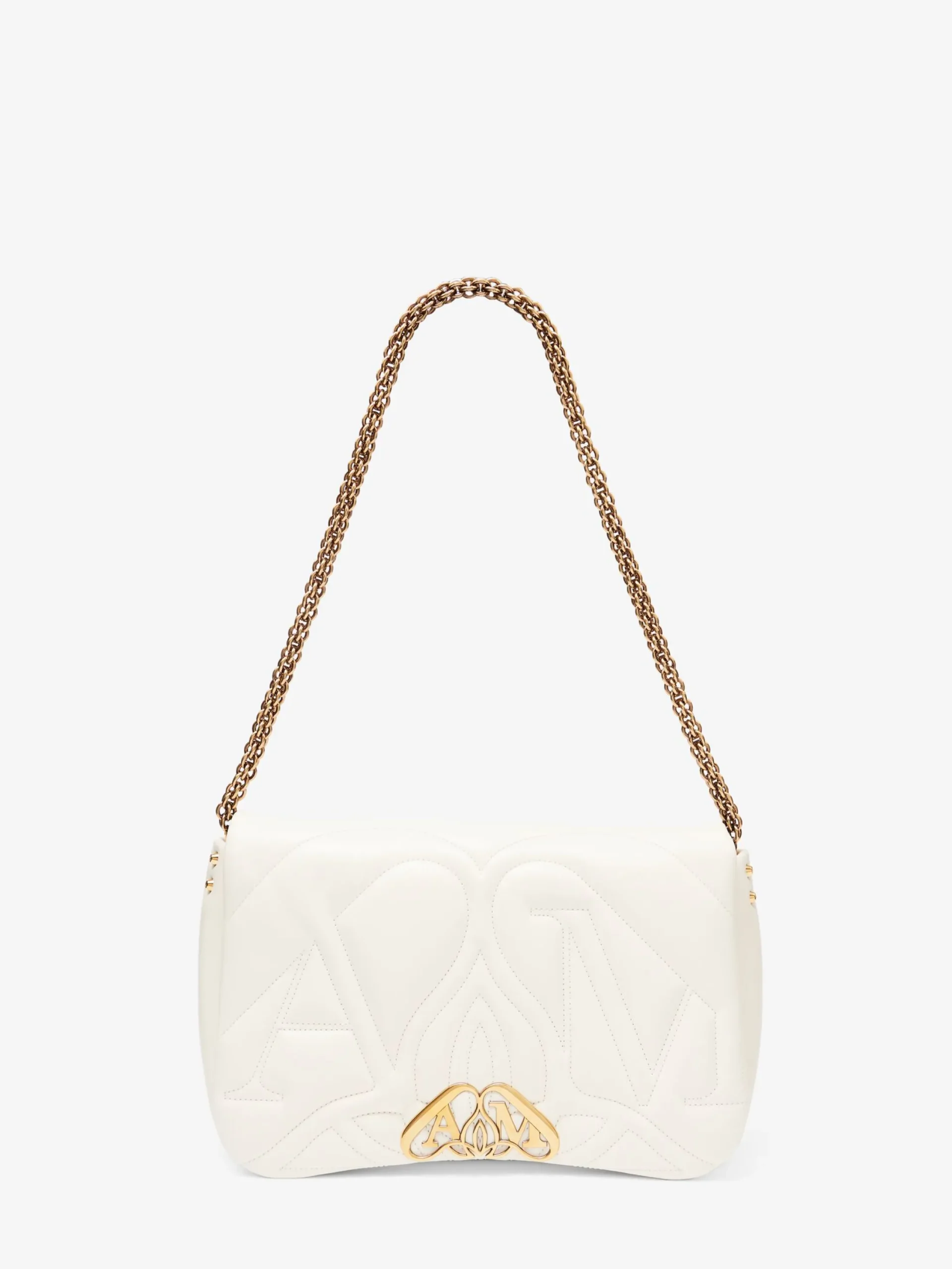 Best Sale Alexander McQueen Women's The Seal Bag in Soft ivory